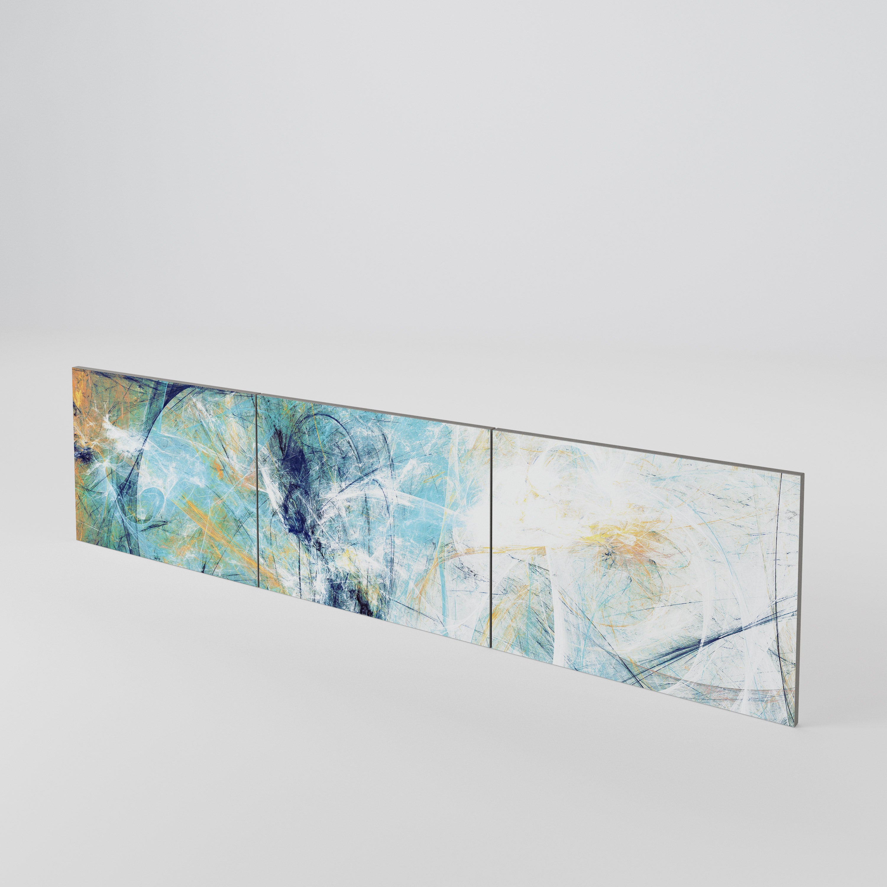 ABSTRACT THOUGHTS 3-Piece TV Cabinet Door Set