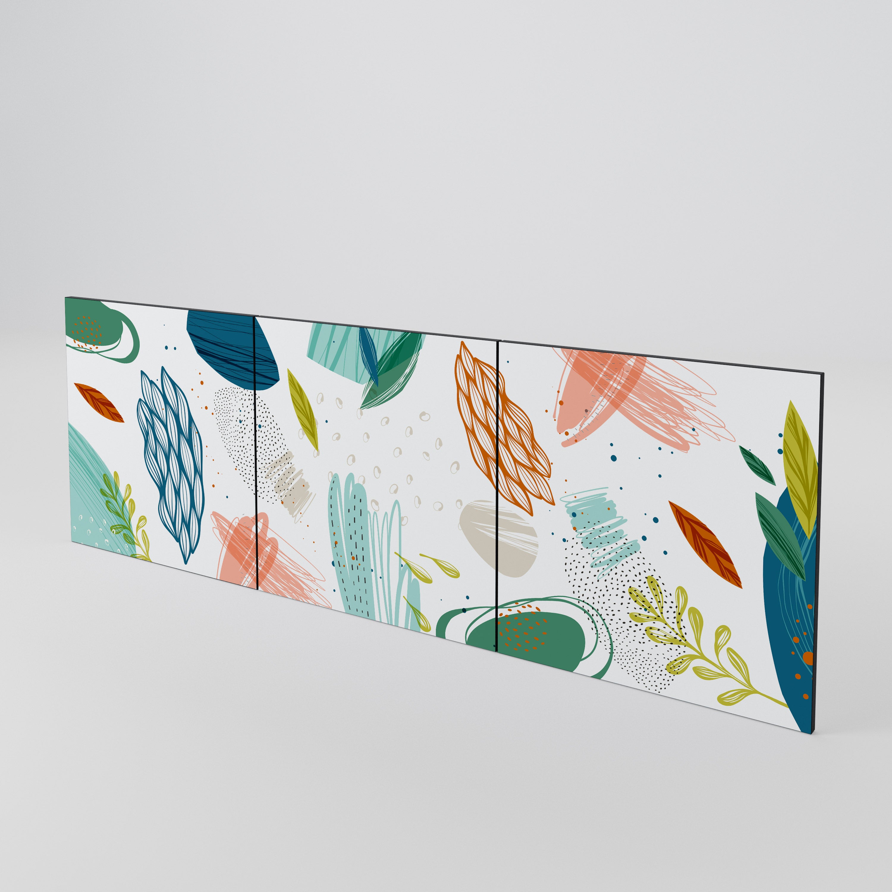 BOTANICAL HURRICANE 3-Piece Sideboard Door Set