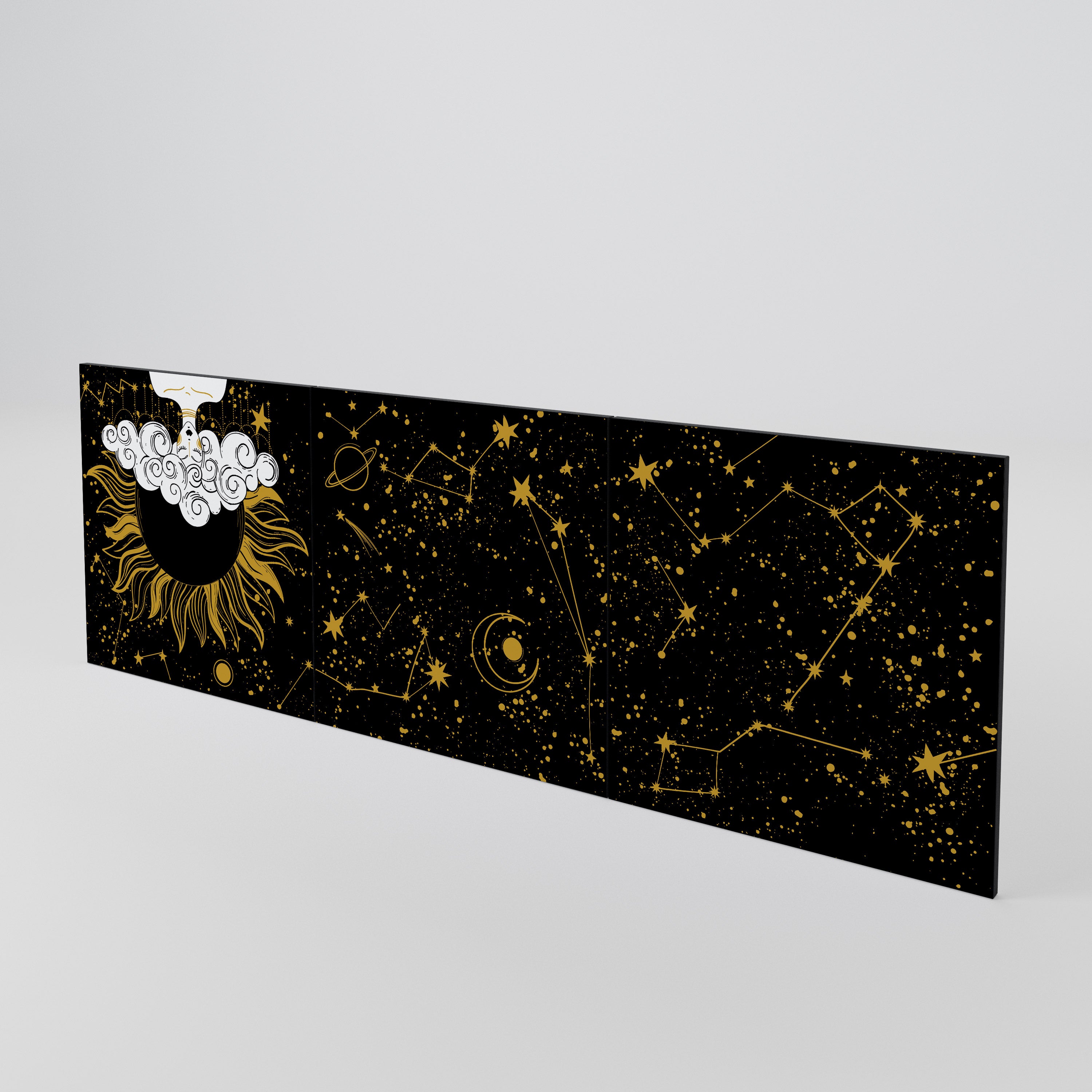 STELLAR CONSTELLATIONS 3-Piece Sideboard Door Set