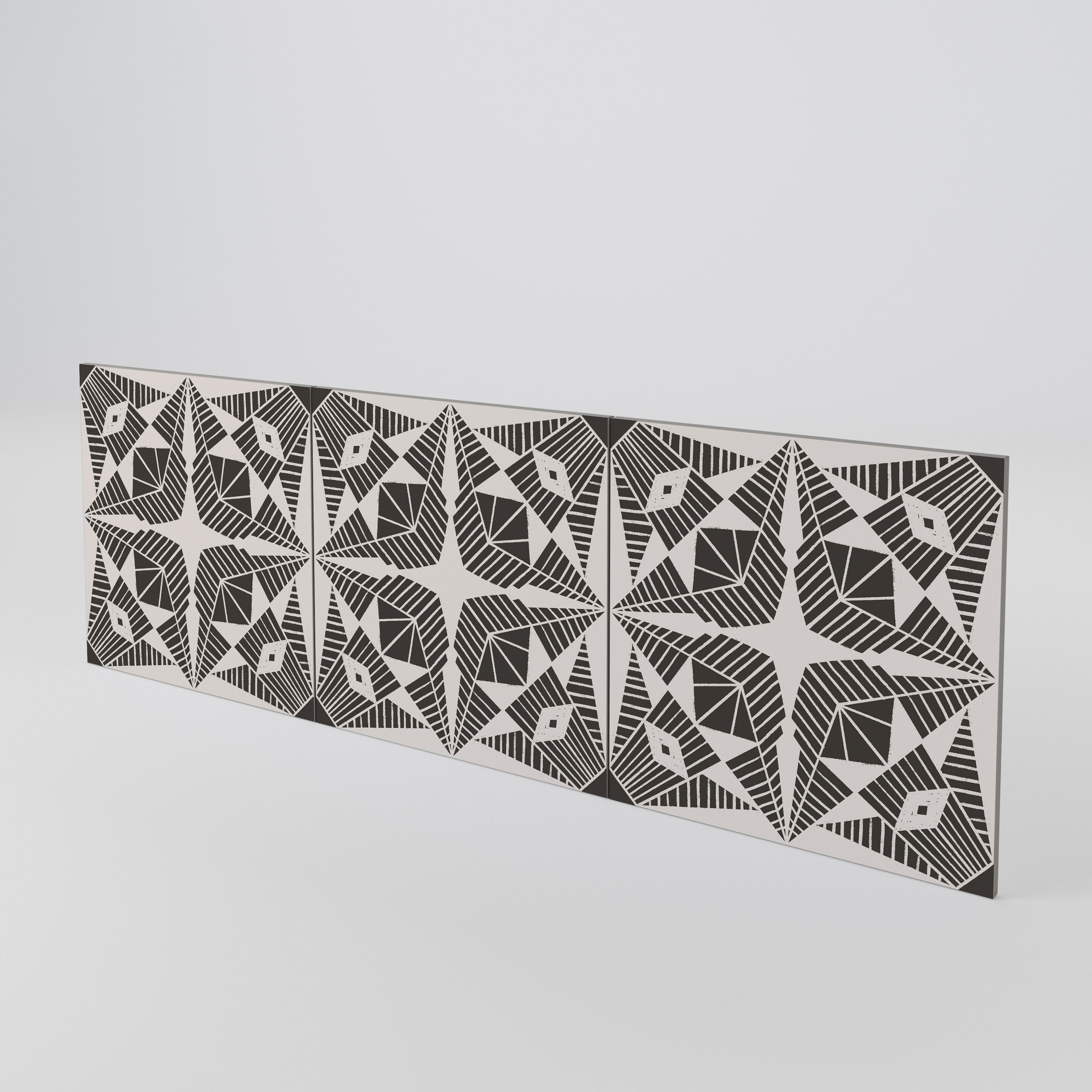 MONOCHROME NEXUS 3-Piece Sideboard Door Set