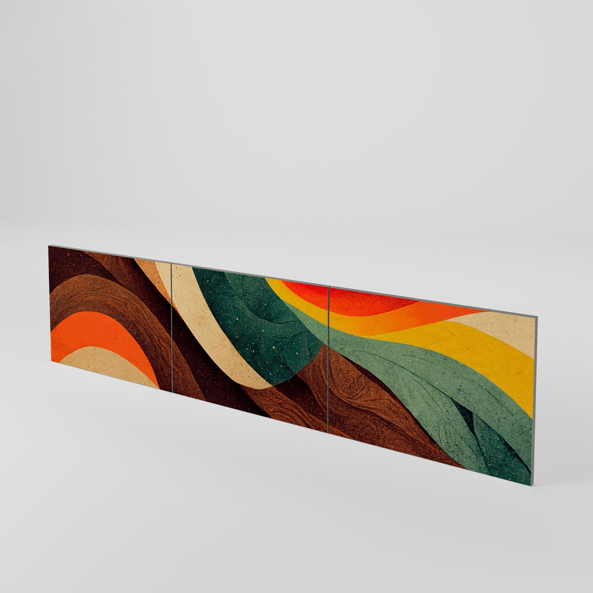 COLORFUL STRANDS 3-teiliges TV-Lowboard Tür-Set
