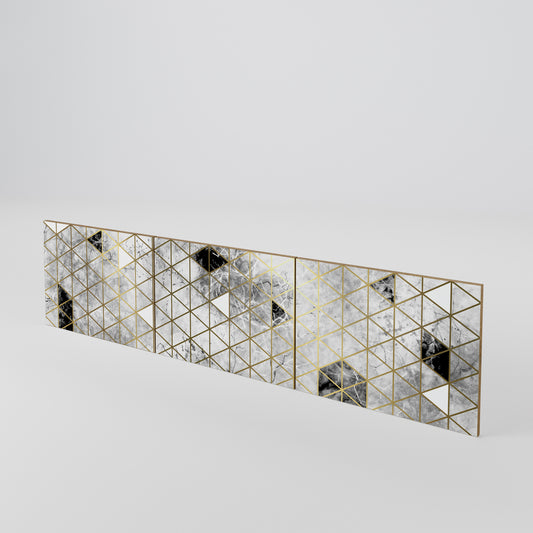 ASHEN ARIA 3-teiliges TV-Lowboard Tür-Set