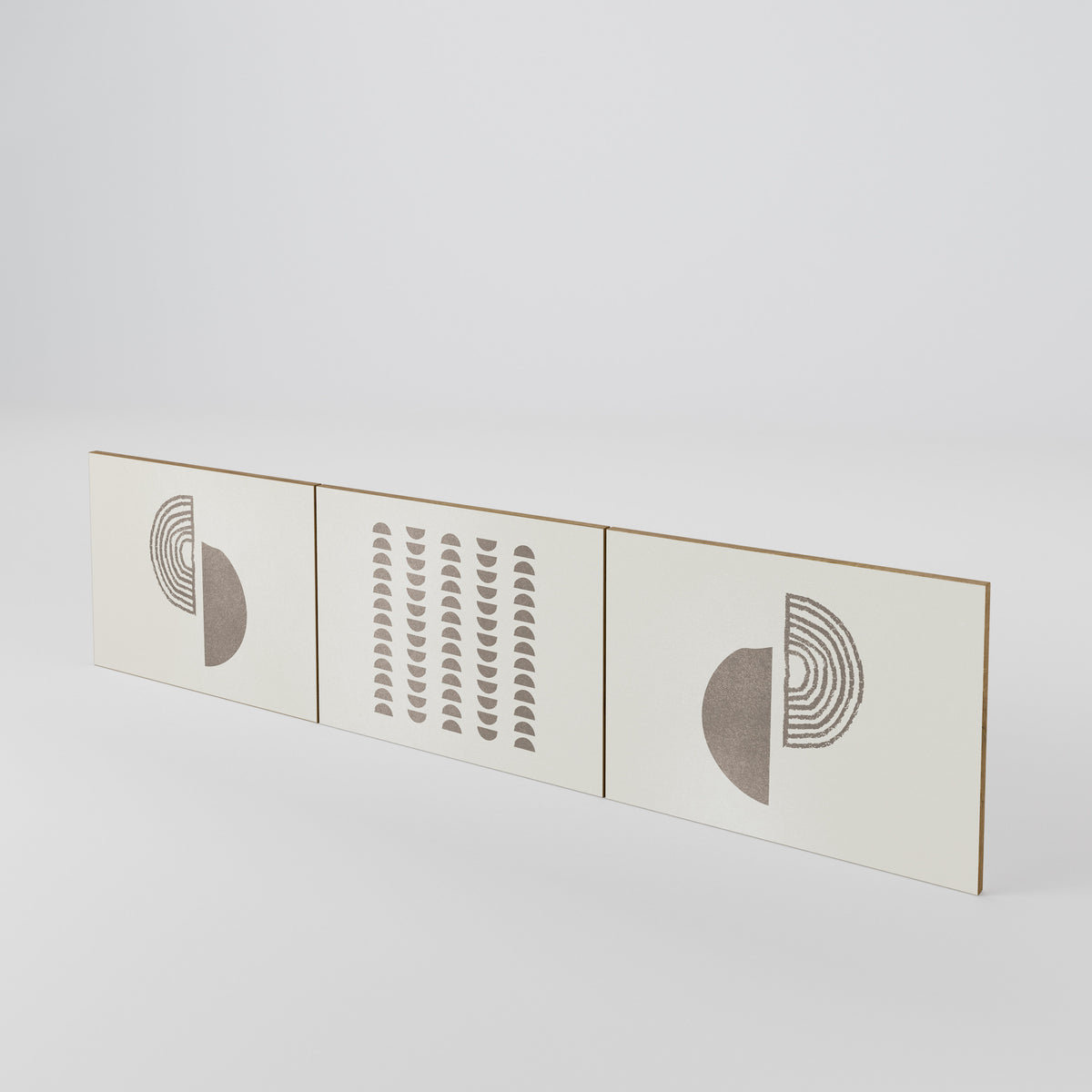 HARMONY ESSENCE 3-teiliges TV-Lowboard Tür-Set