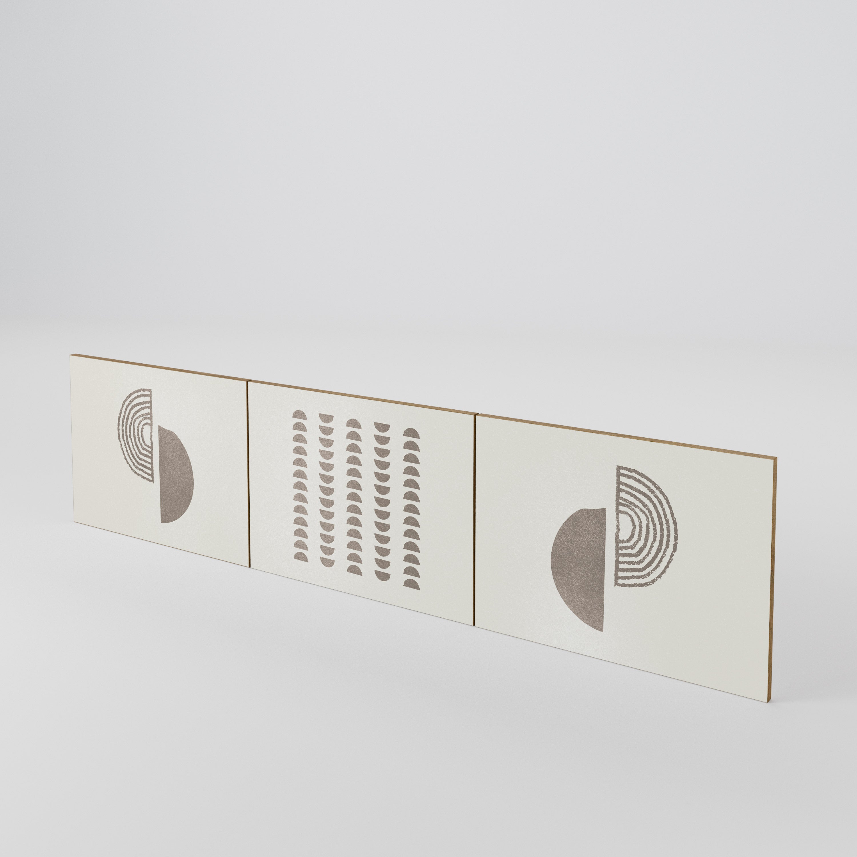 HARMONY ESSENCE 3-teiliges TV-Lowboard Tür-Set