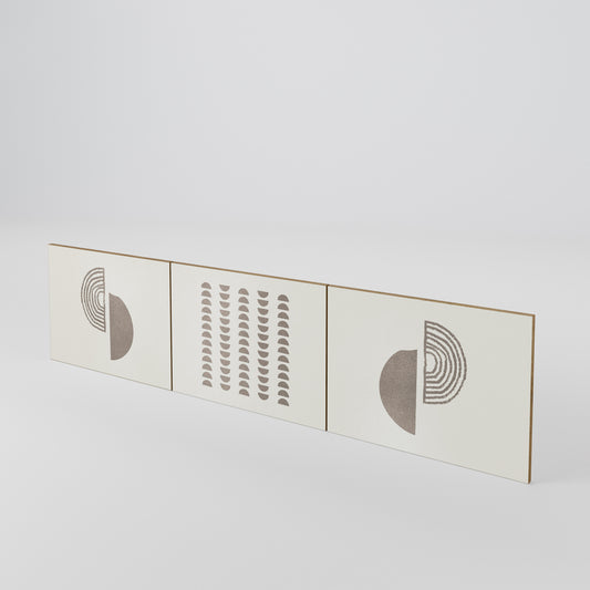 HARMONY ESSENCE 3-teiliges TV-Lowboard Tür-Set