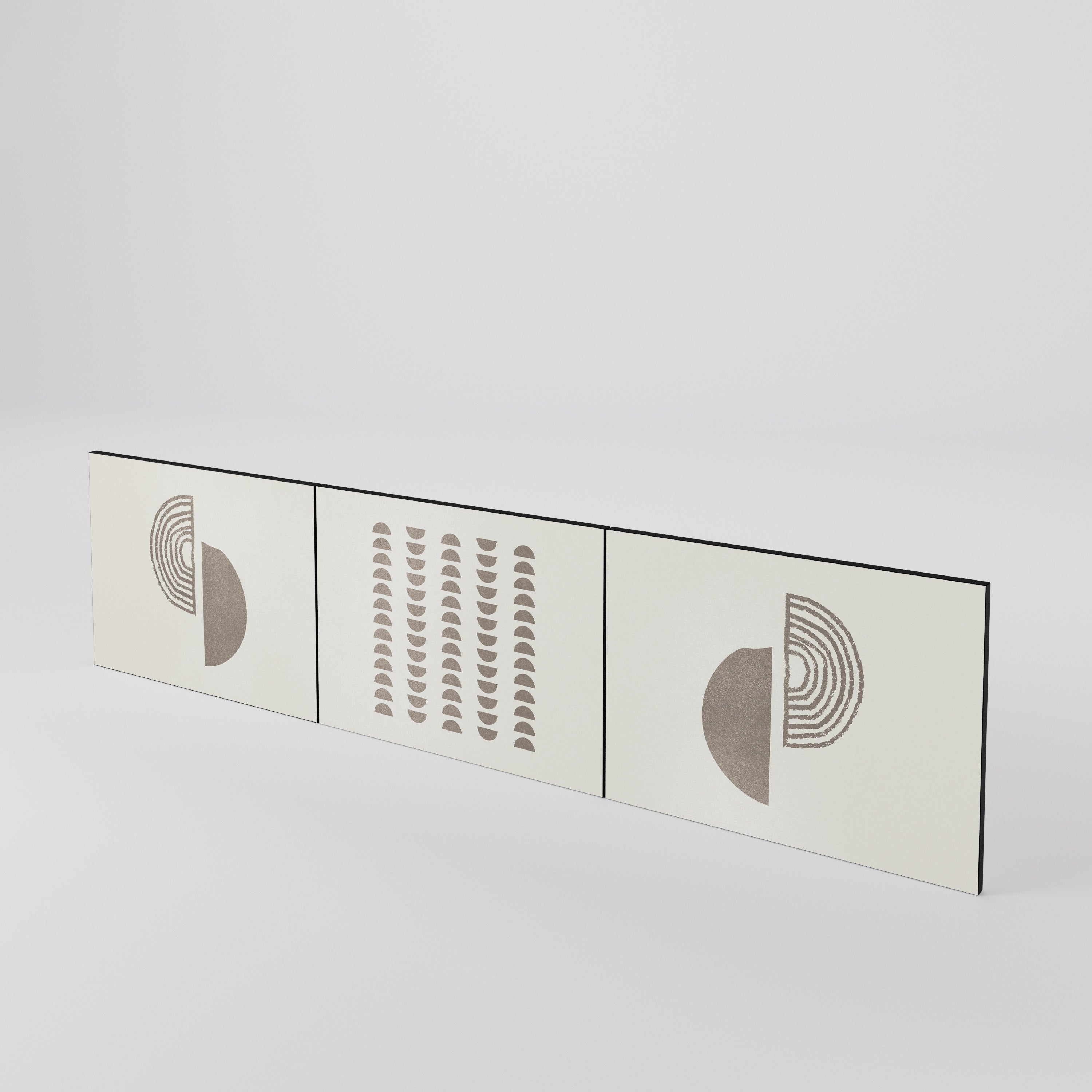 HARMONY ESSENCE 3-teiliges TV-Lowboard Tür-Set