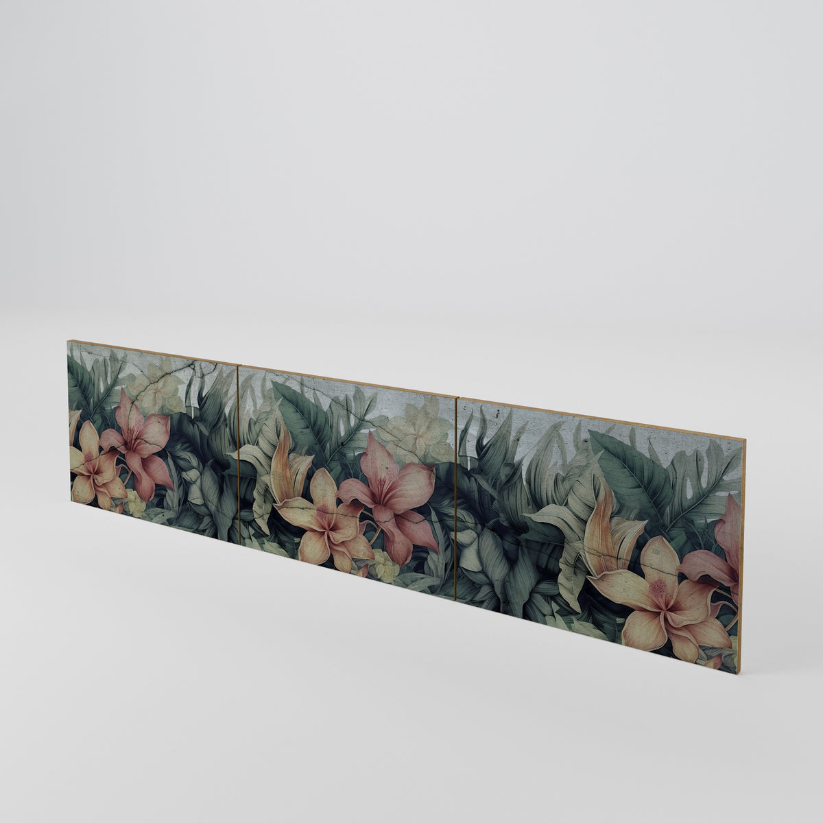 HEAVENLY BLOOM 3-teiliges TV-Lowboard Tür-Set