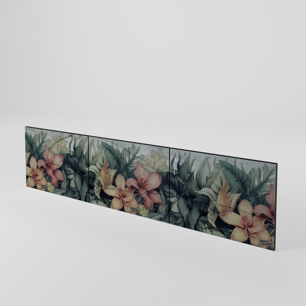 HEAVENLY BLOOM 3-teiliges TV-Lowboard Tür-Set
