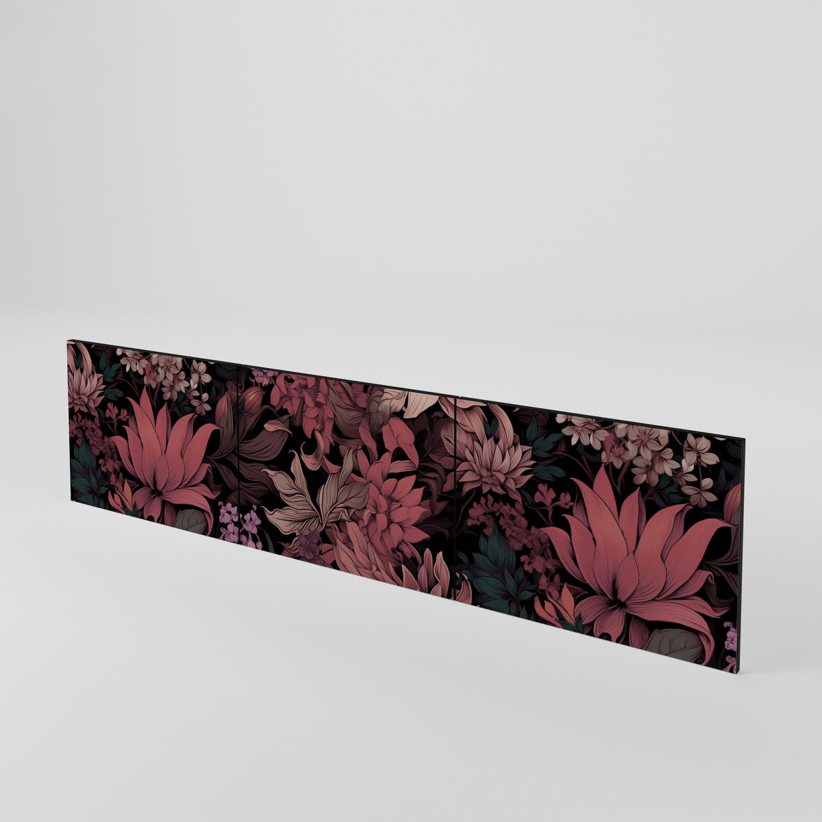 FLORAL WHISPER 3-teiliges TV-Lowboard Tür-Set