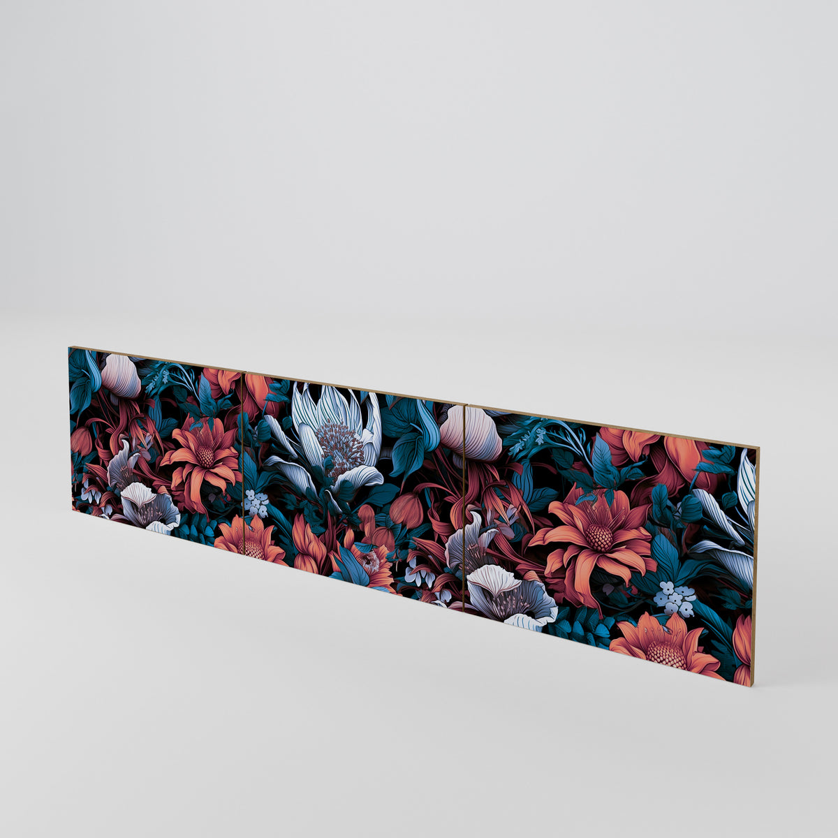 ETHEREAL BLOSSOMS 3-teiliges TV-Lowboard Tür-Set