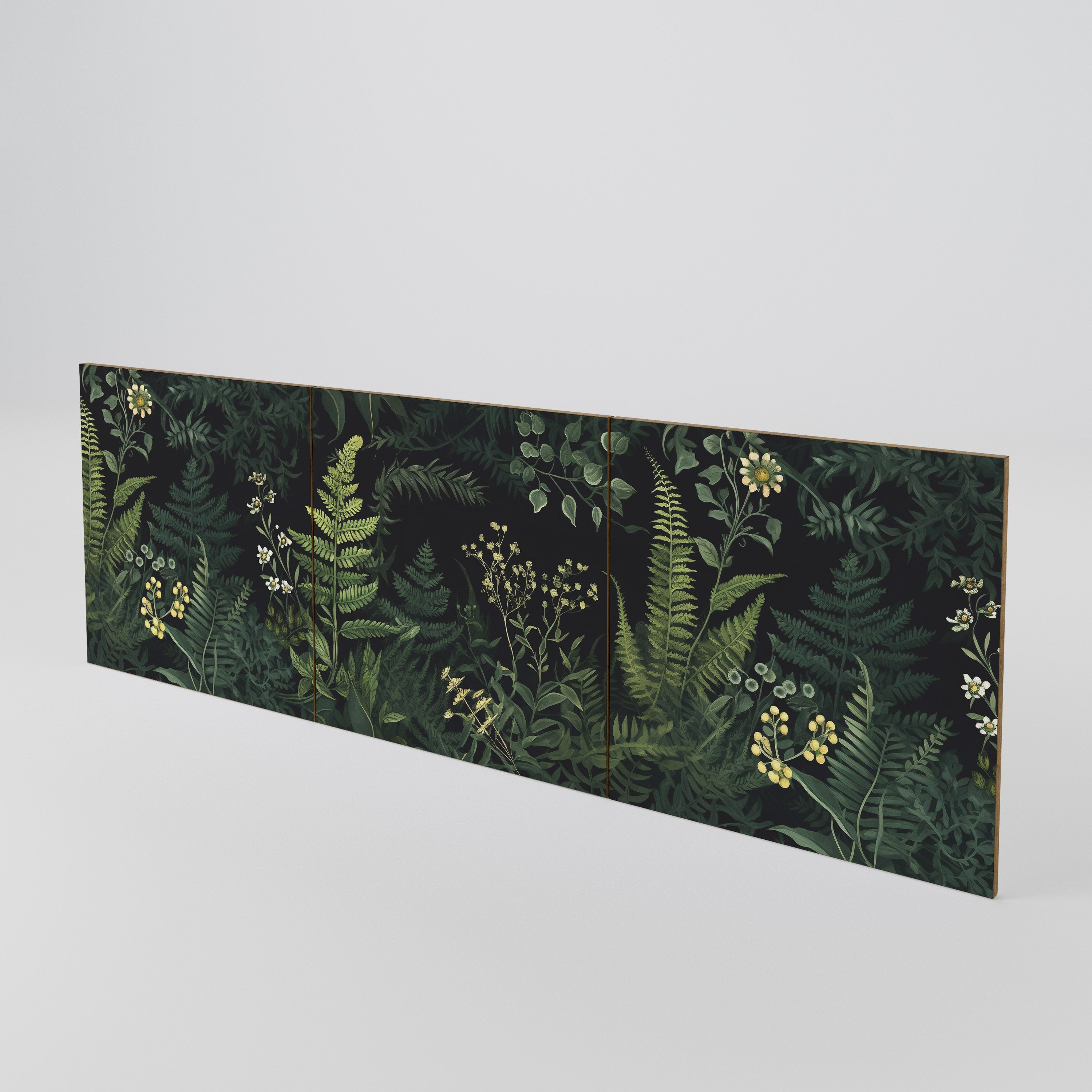 FERN FLOWERS 3-Piece Sideboard Door Set