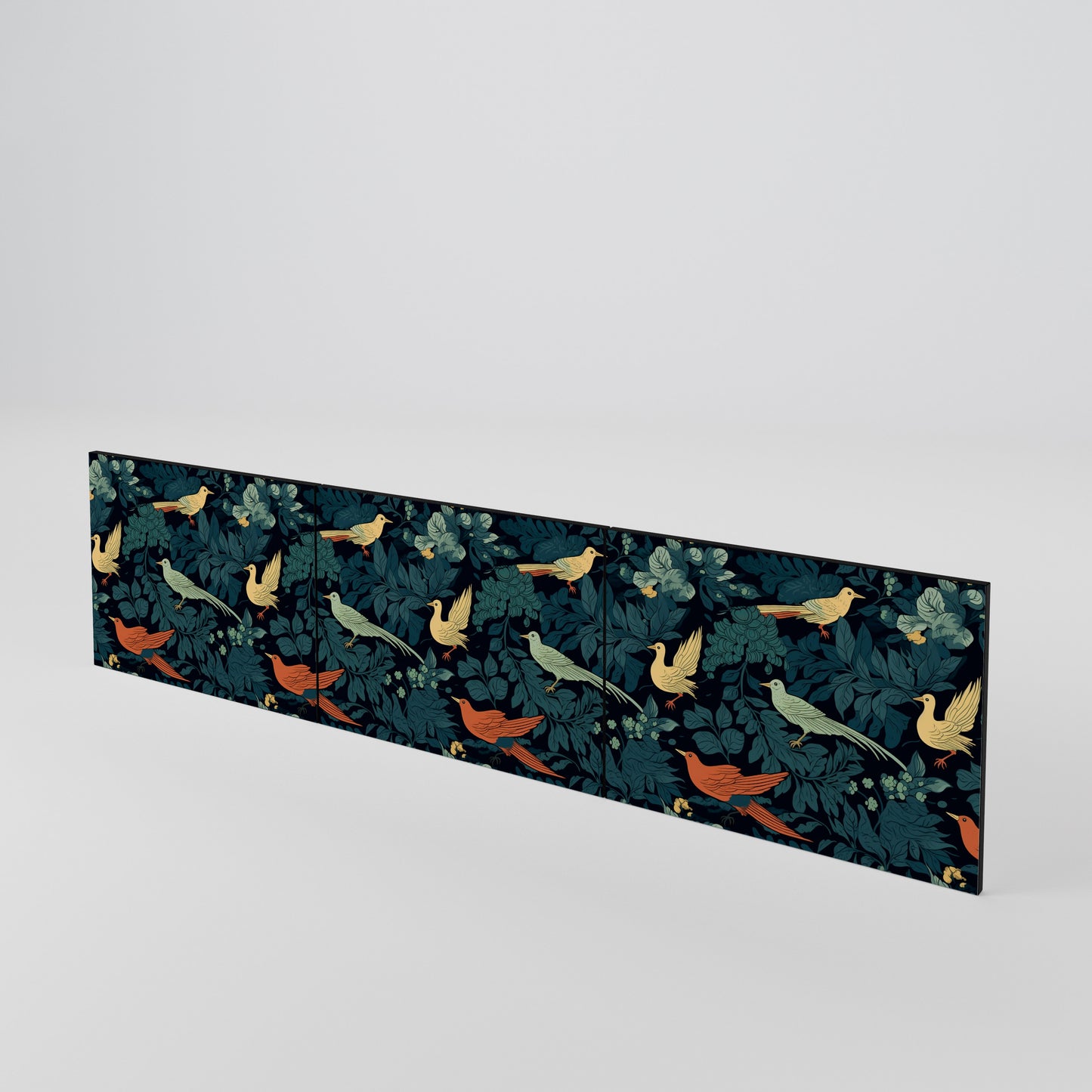 FOWL ORNAMENT 3-teiliges TV-Lowboard Tür-Set