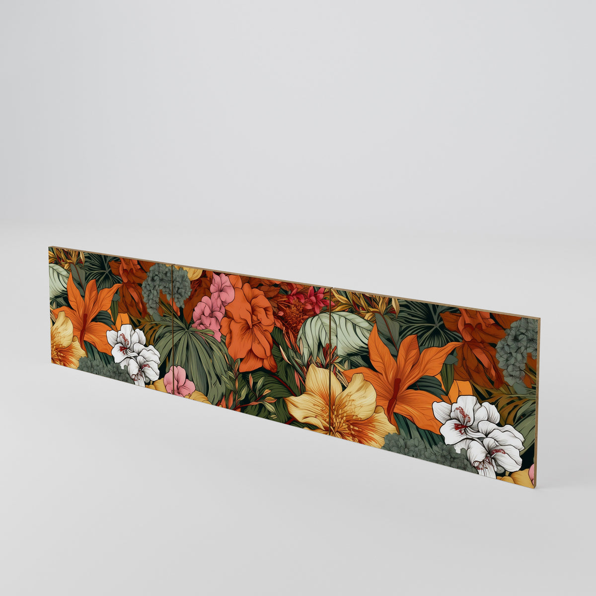RADIANT FLORA 3-Piece TV Cabinet Door Set