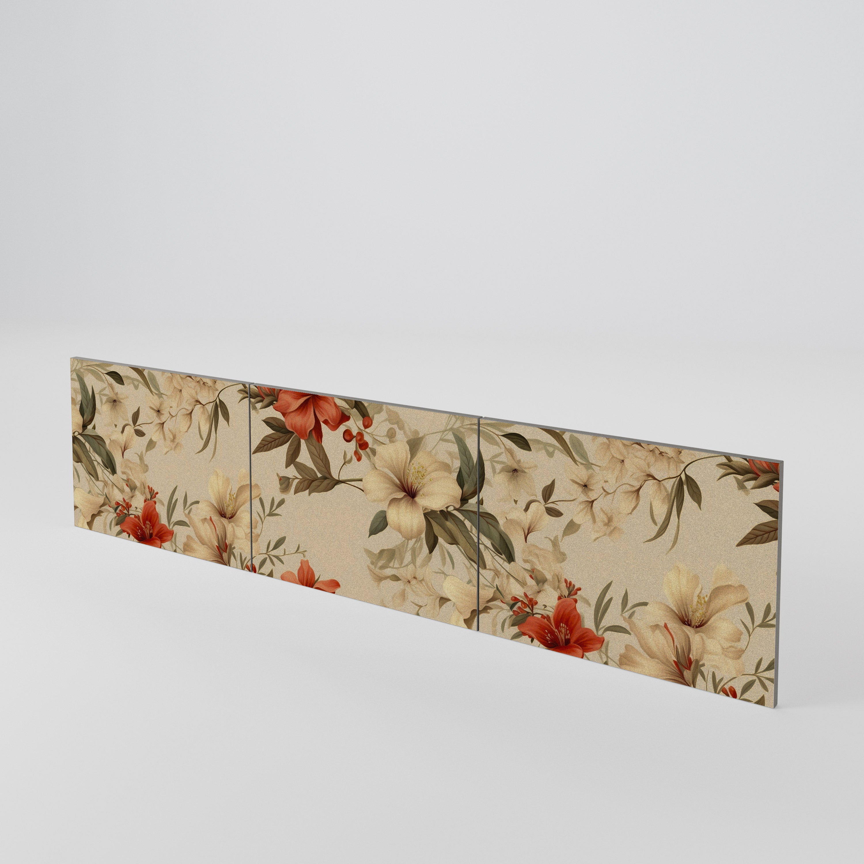 BLOOMING HARMONY 3-teiliges TV-Lowboard Tür-Set