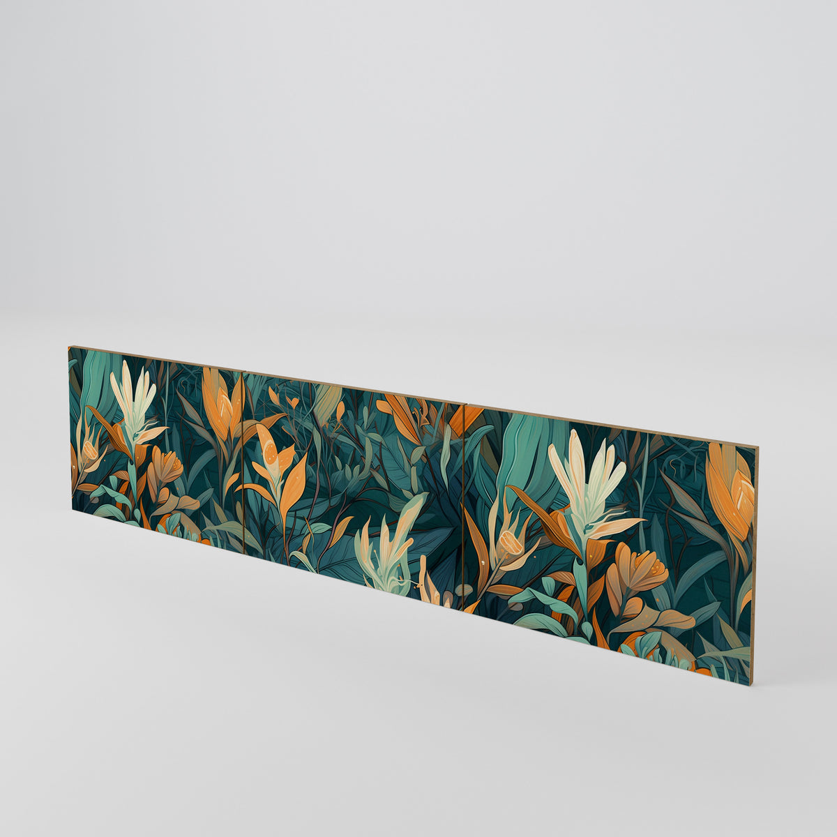 FLORAL SERENITY 3-teiliges TV-Lowboard Tür-Set