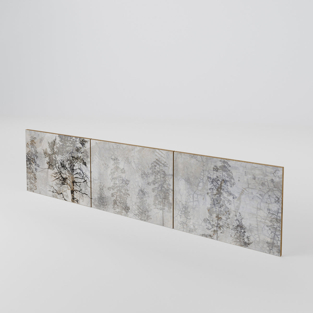 FADE IN THE TREES 3-Piece TV Cabinet Door Set