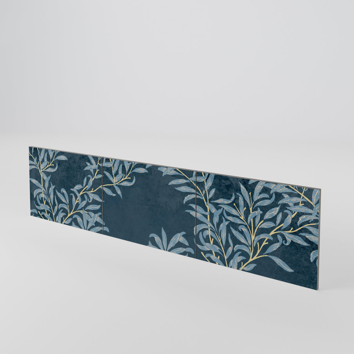 BLUE LEAVES 3-teiliges TV-Lowboard Tür-Set