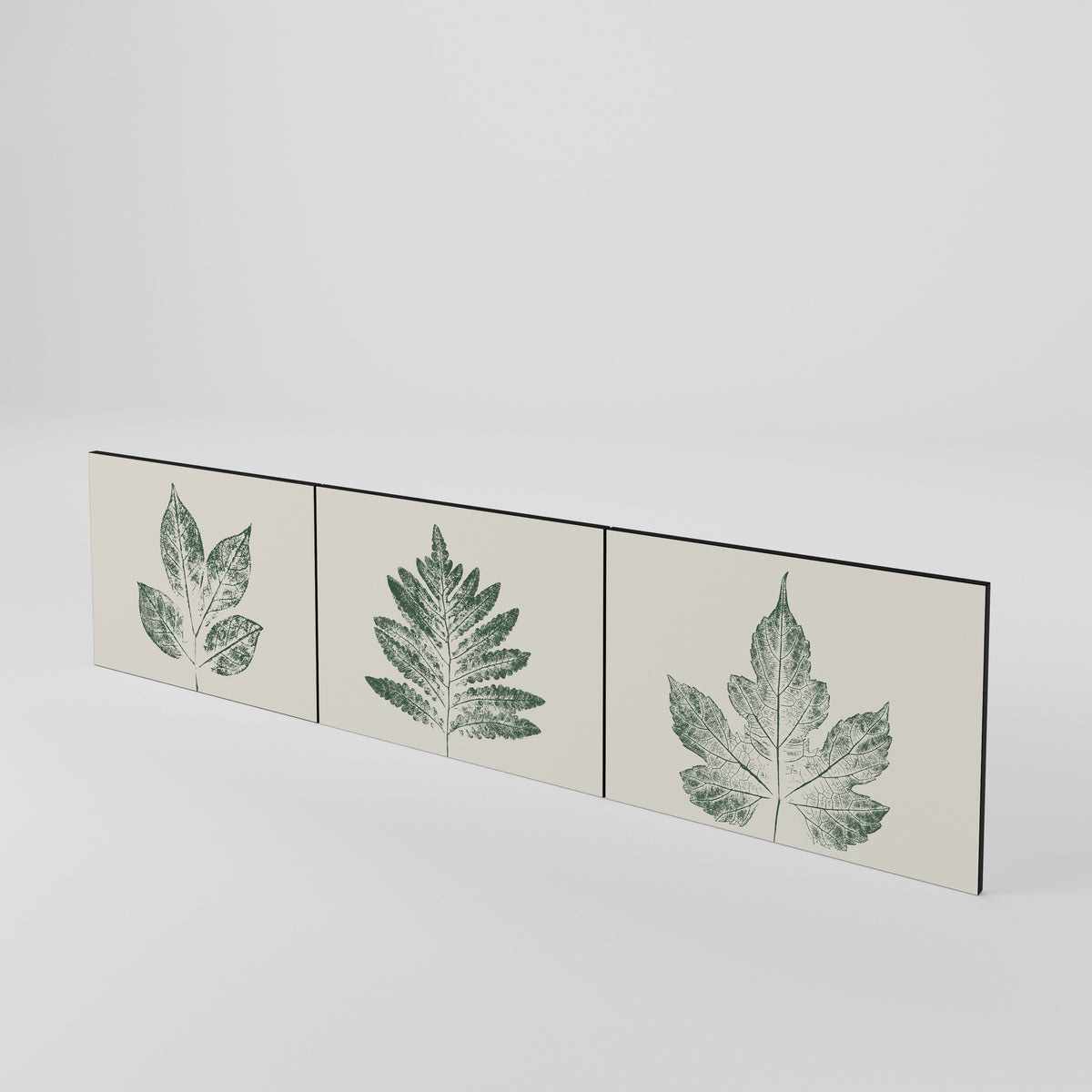 GREEN LEAFY STAMPS 3-teiliges TV-Lowboard Tür-Set
