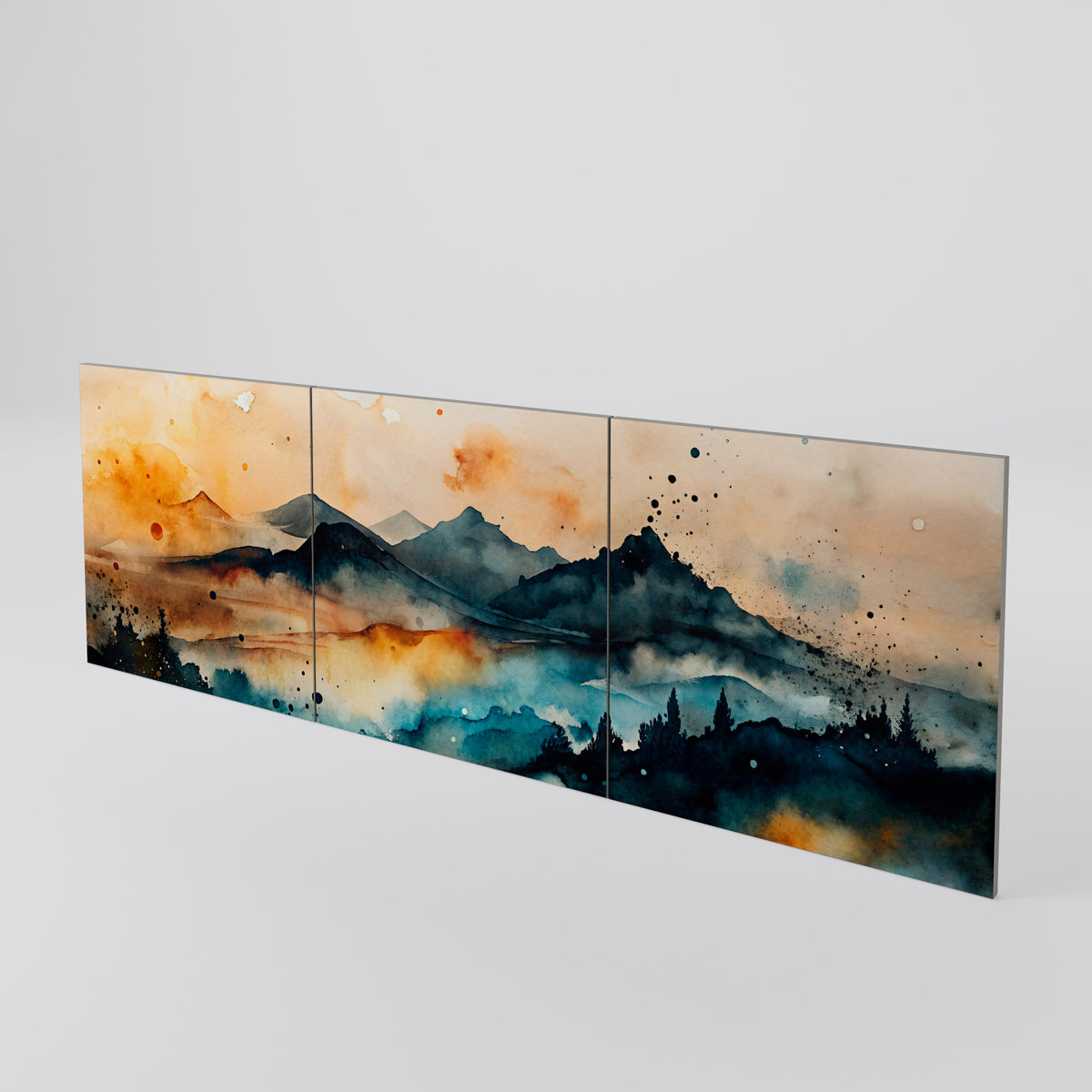 OMINOUS MOUNTAINS 3-Piece Sideboard Door Set