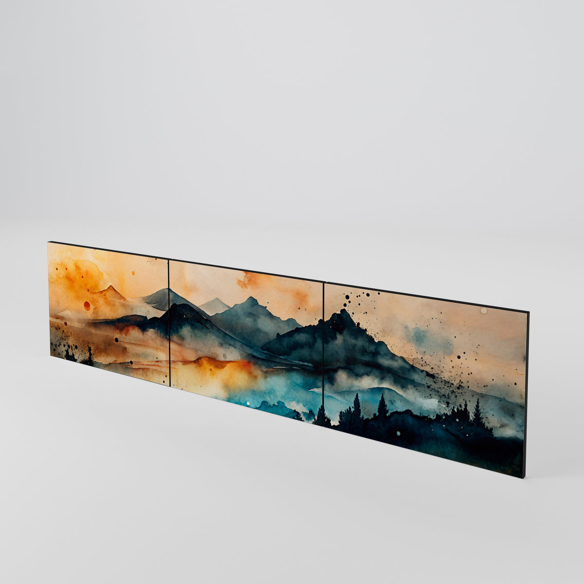 OMINOUS MOUNTAINS 3-teiliges TV-Lowboard Tür-Set