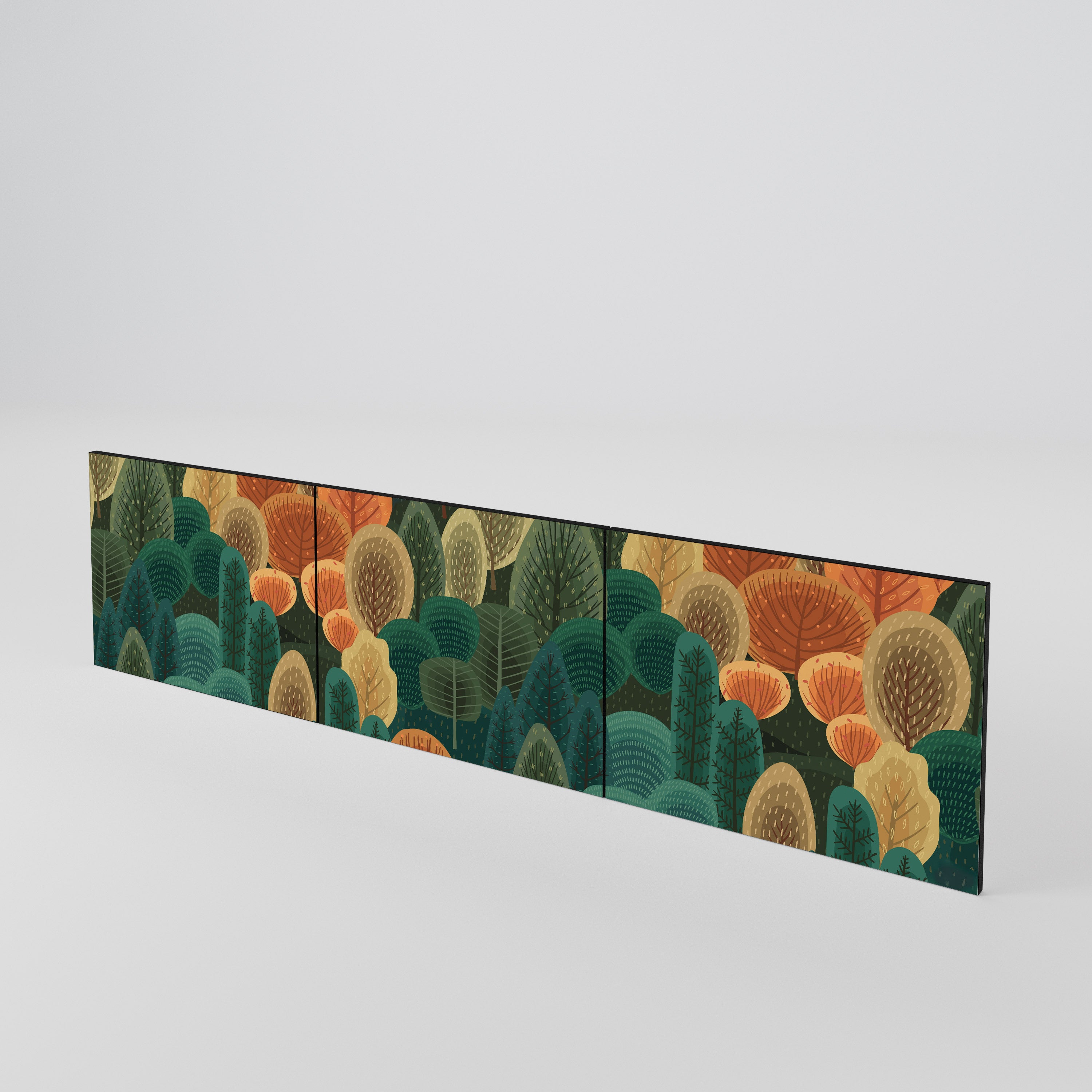 AUTUMN KALEIDOSCOPE 3-teiliges TV-Lowboard Tür-Set