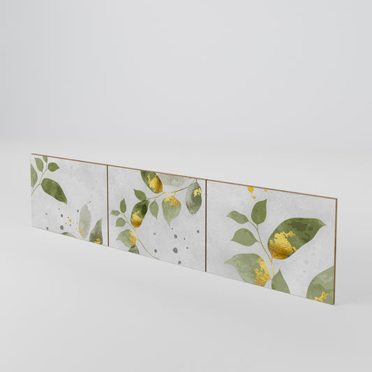 ELEGANT BOTANICS 3-teiliges TV-Lowboard Tür-Set