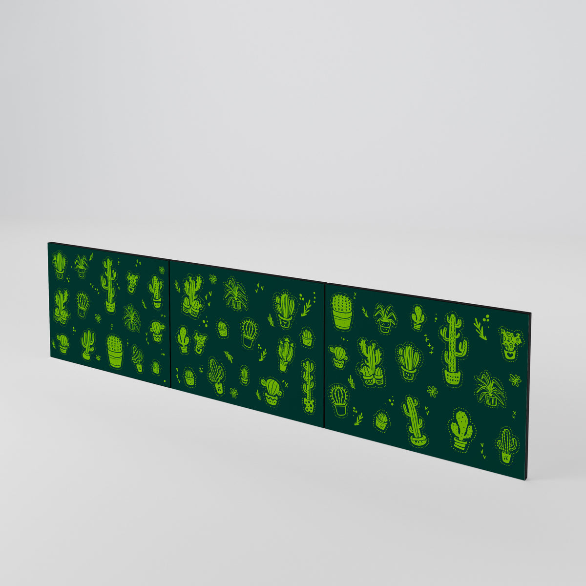 DESERT GREEN 3-teiliges TV-Lowboard Tür-Set