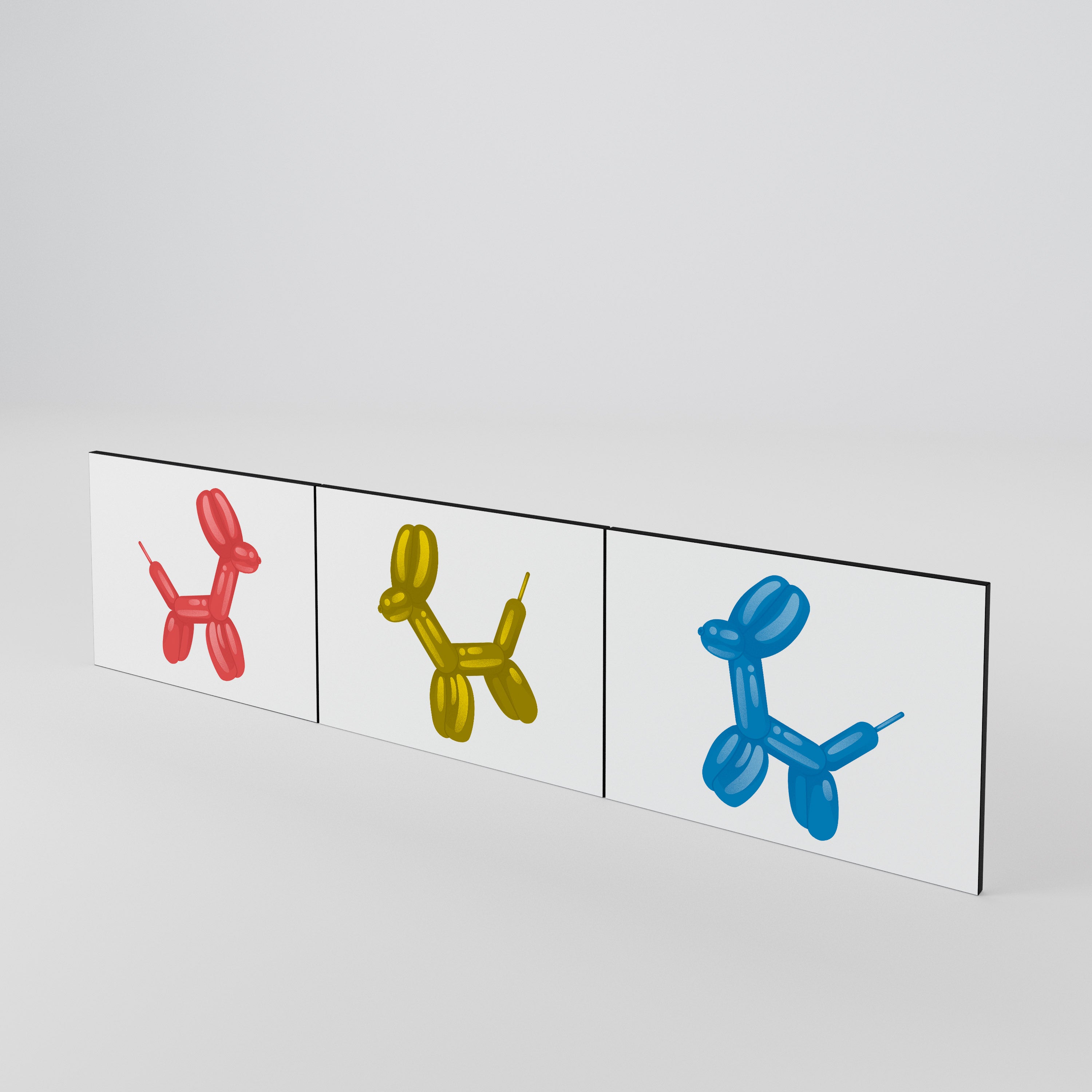 CHILDHOOD MEMORY 3-teiliges TV-Lowboard Tür-Set