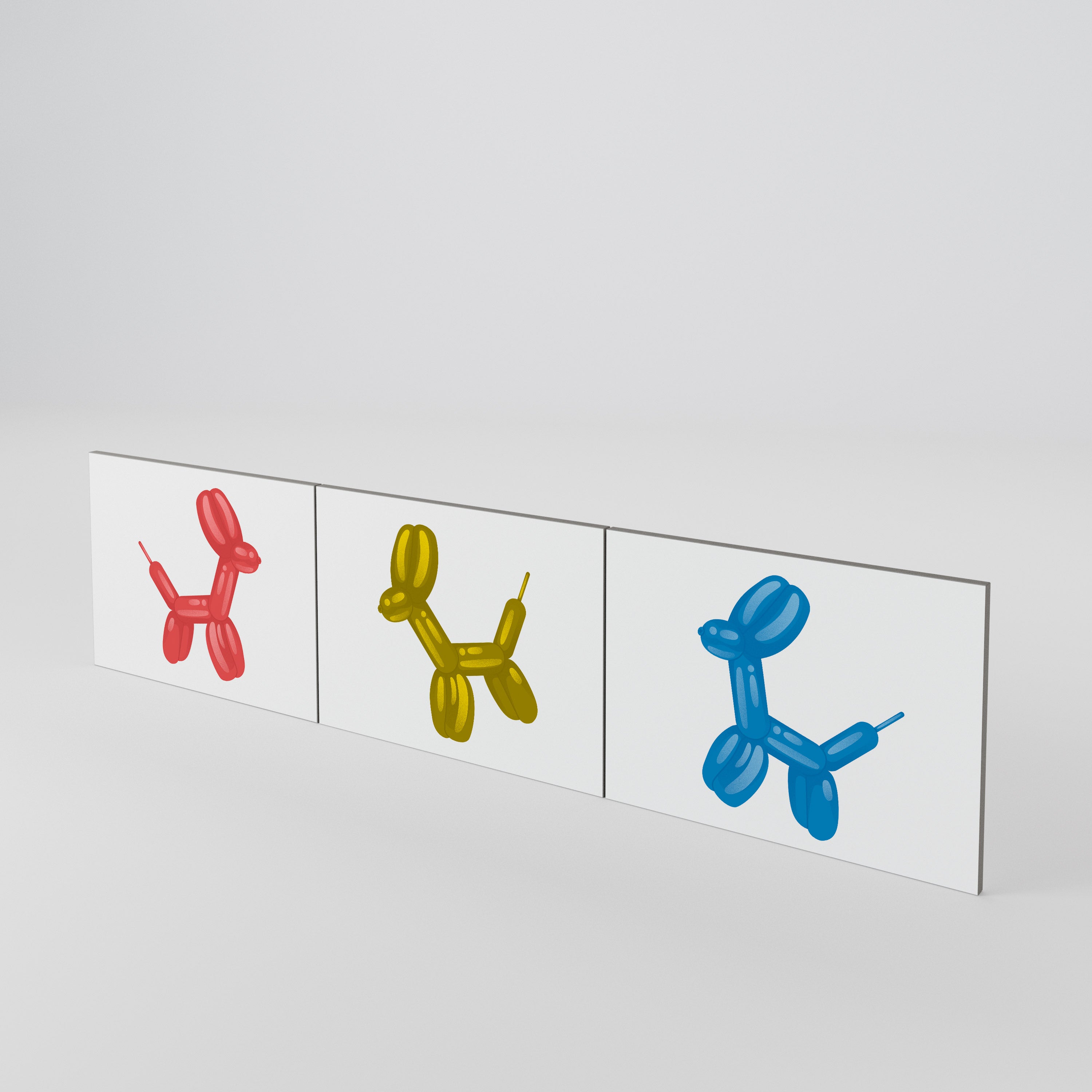 CHILDHOOD MEMORY 3-teiliges TV-Lowboard Tür-Set