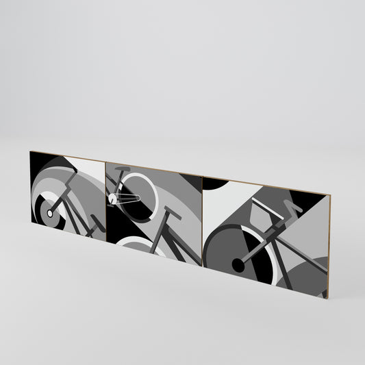 BIKE ENERGY 3-Piece TV Cabinet Door Set
