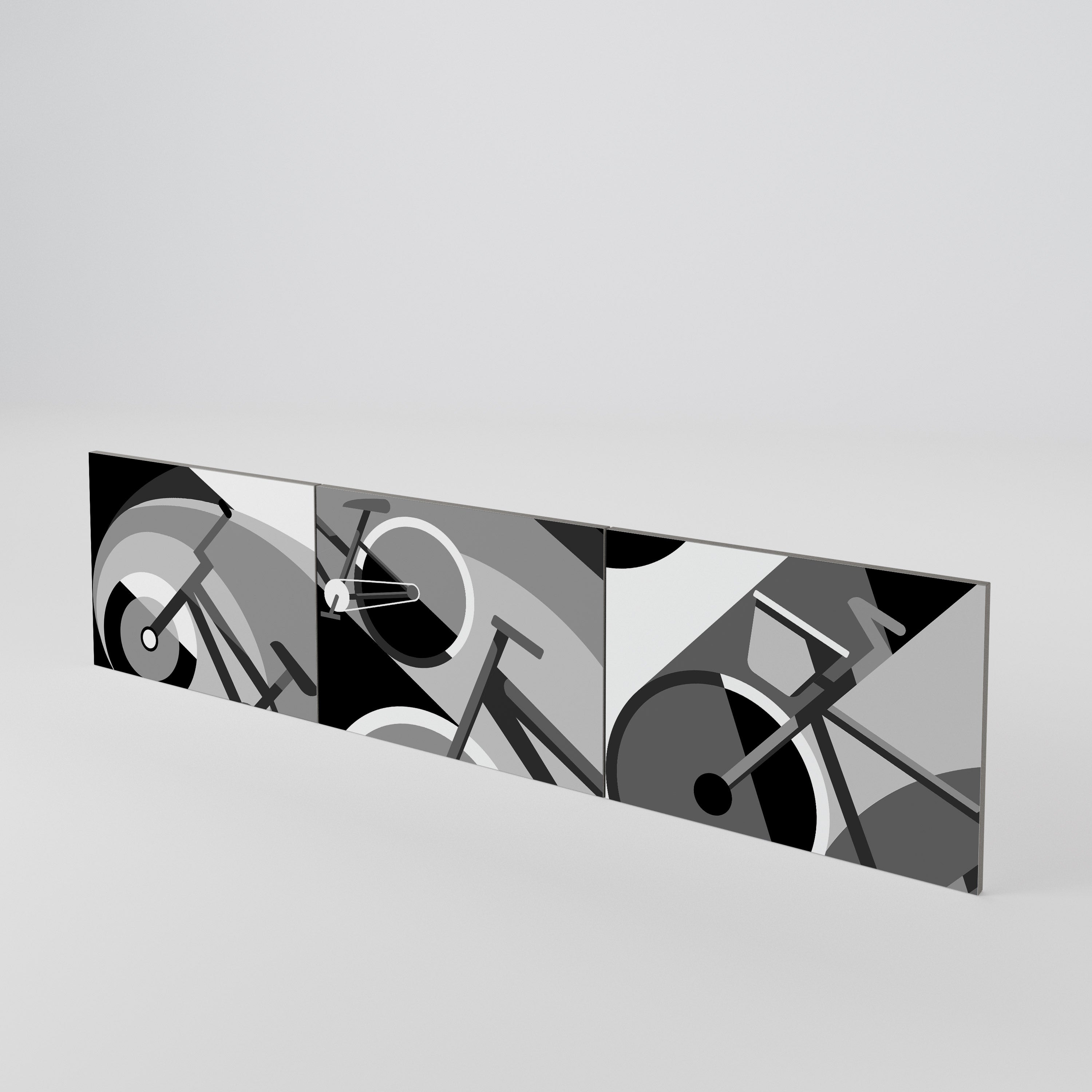 BIKE ENERGY 3-teiliges TV-Lowboard Tür-Set