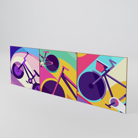 BIKE DREAMS 3-Piece Sideboard Door Set