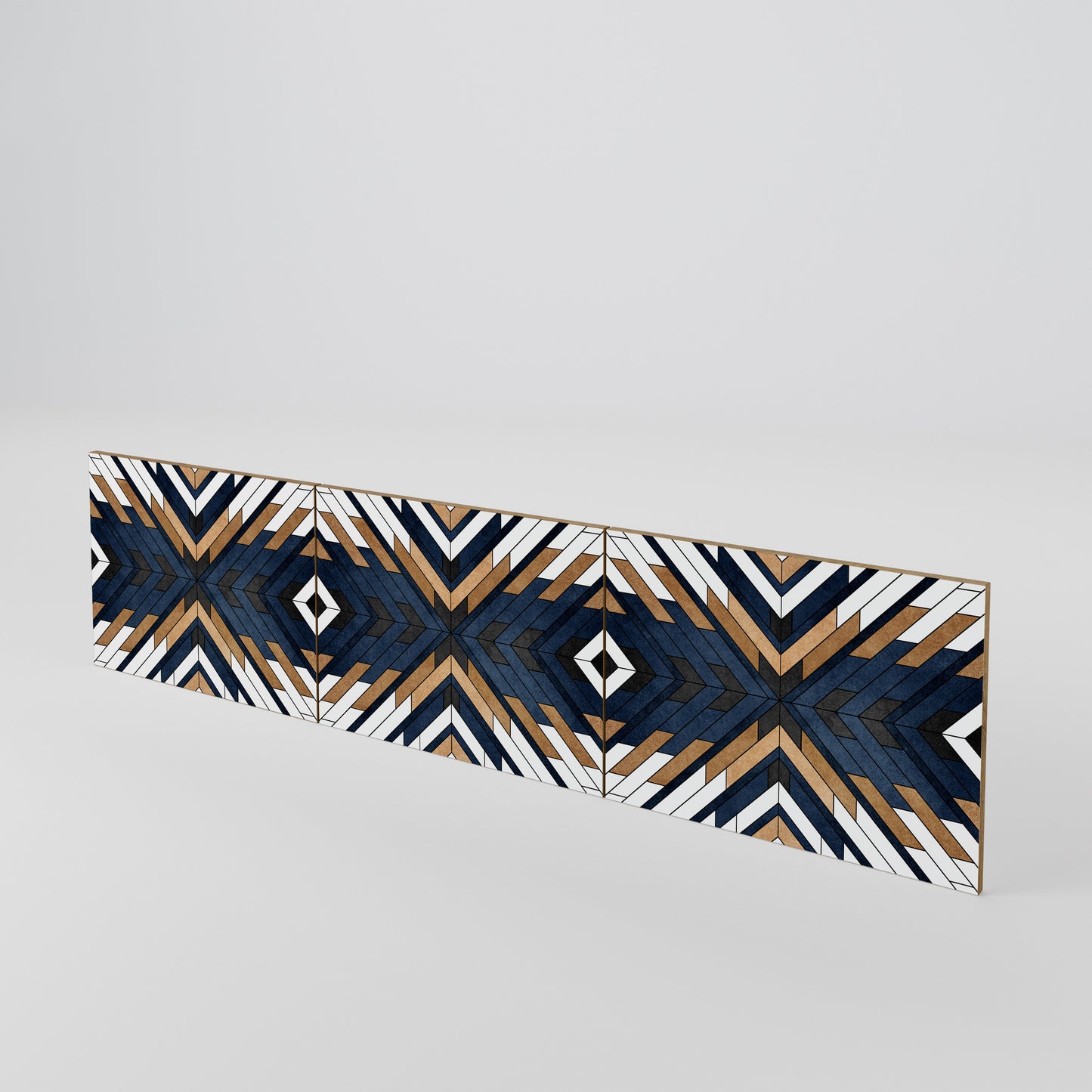ARTFUL GEOMETRY 3-teiliges TV-Lowboard Tür-Set
