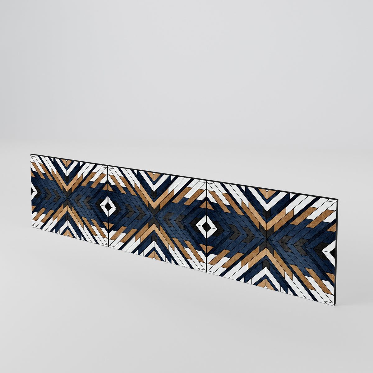 ARTFUL GEOMETRY 3-teiliges TV-Lowboard Tür-Set