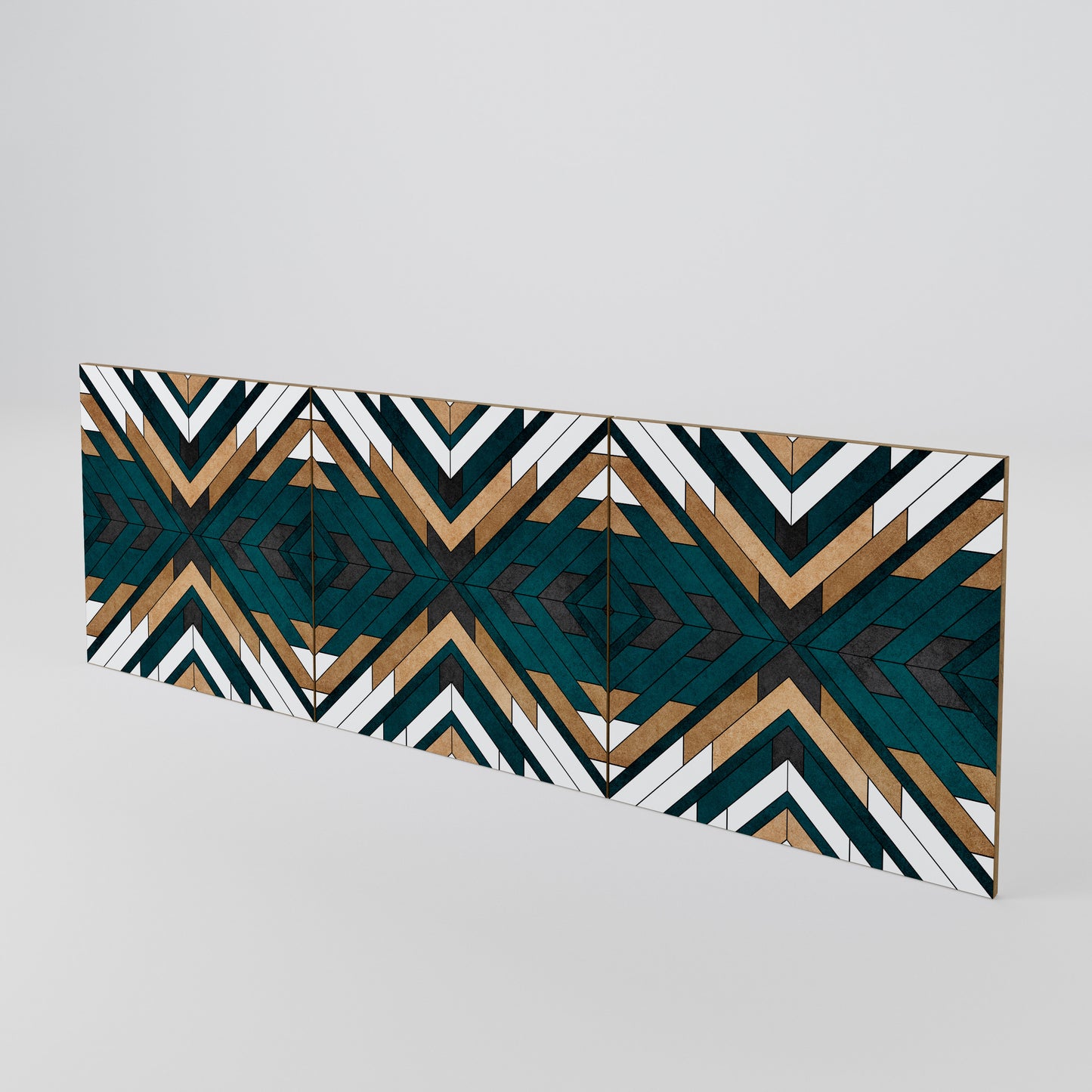 ARTISTIC GEOMETRY 3-Piece Sideboard Door Set