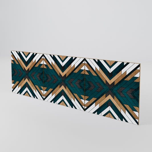 ARTISTIC GEOMETRY 3-Piece Sideboard Door Set