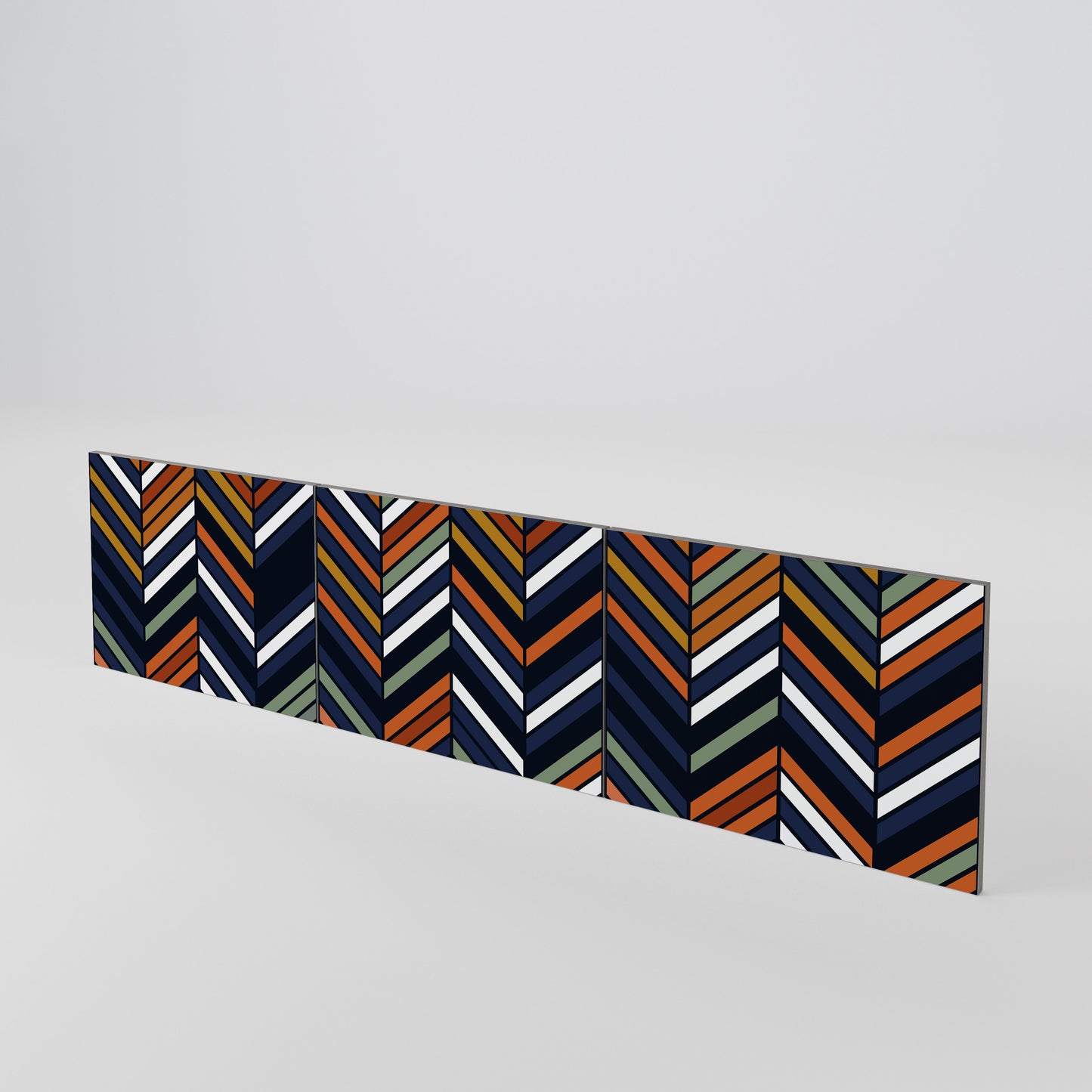 VIBRANT PATCHWORK 3-teiliges TV-Lowboard Tür-Set