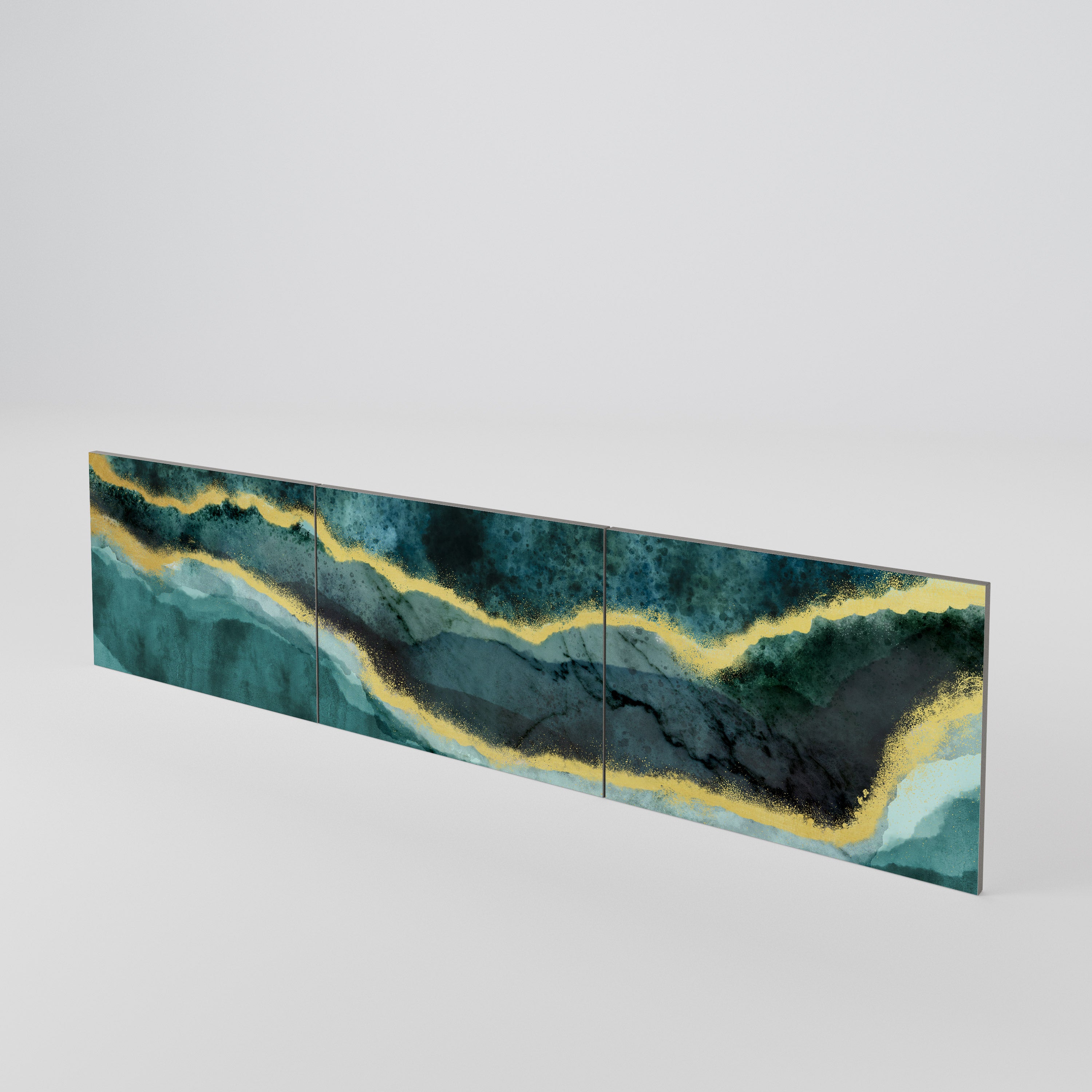 GOLDRUSH ODYSSEY 3-teiliges TV-Lowboard Tür-Set