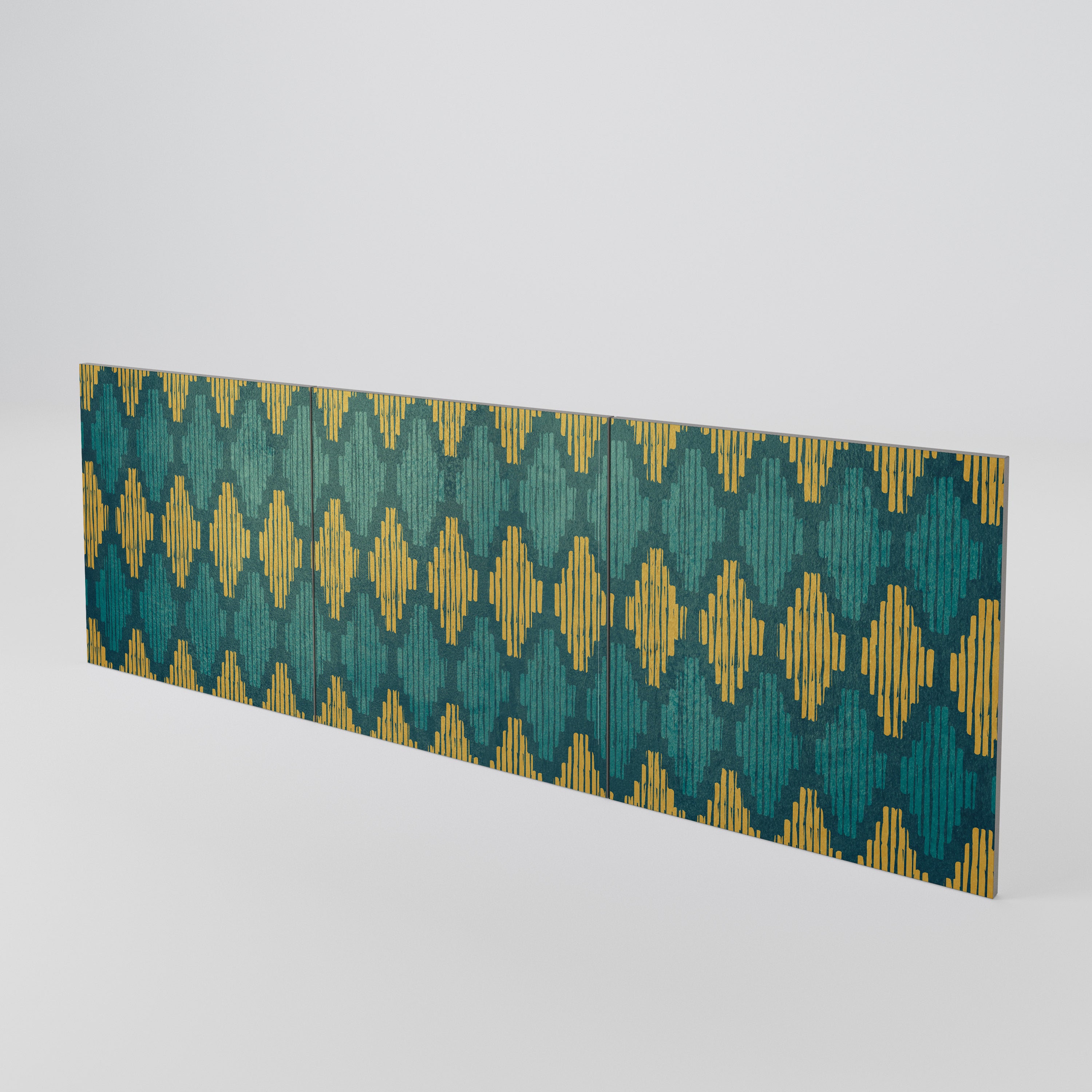 POLYGONS 3-Piece Sideboard Door Set