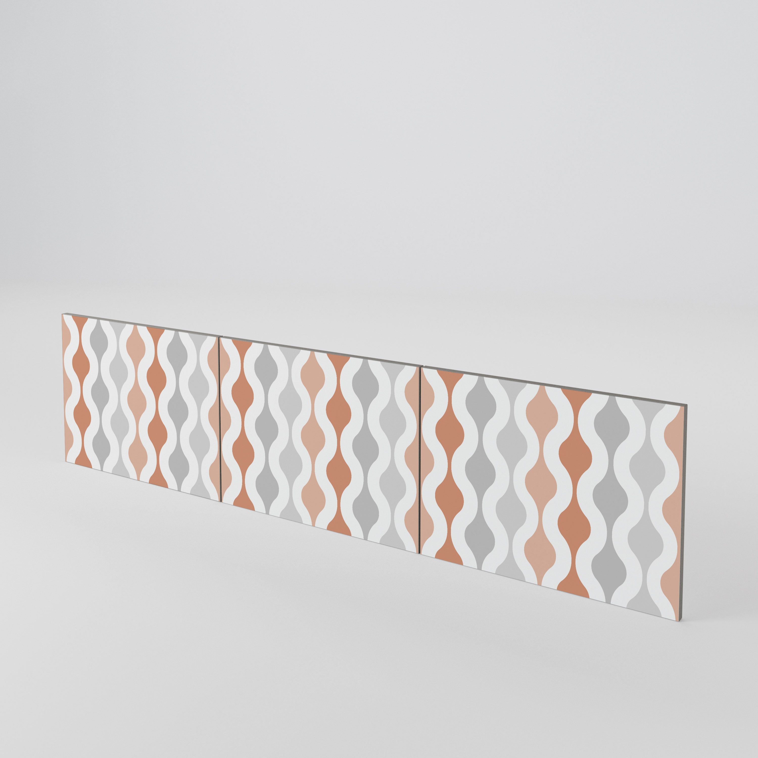 HAZY NOSTALGIA 3-Piece TV Cabinet Door Set