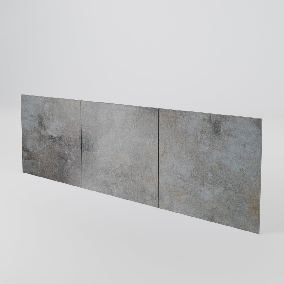 CONCRETE WALL 3-Piece Sideboard Door Set