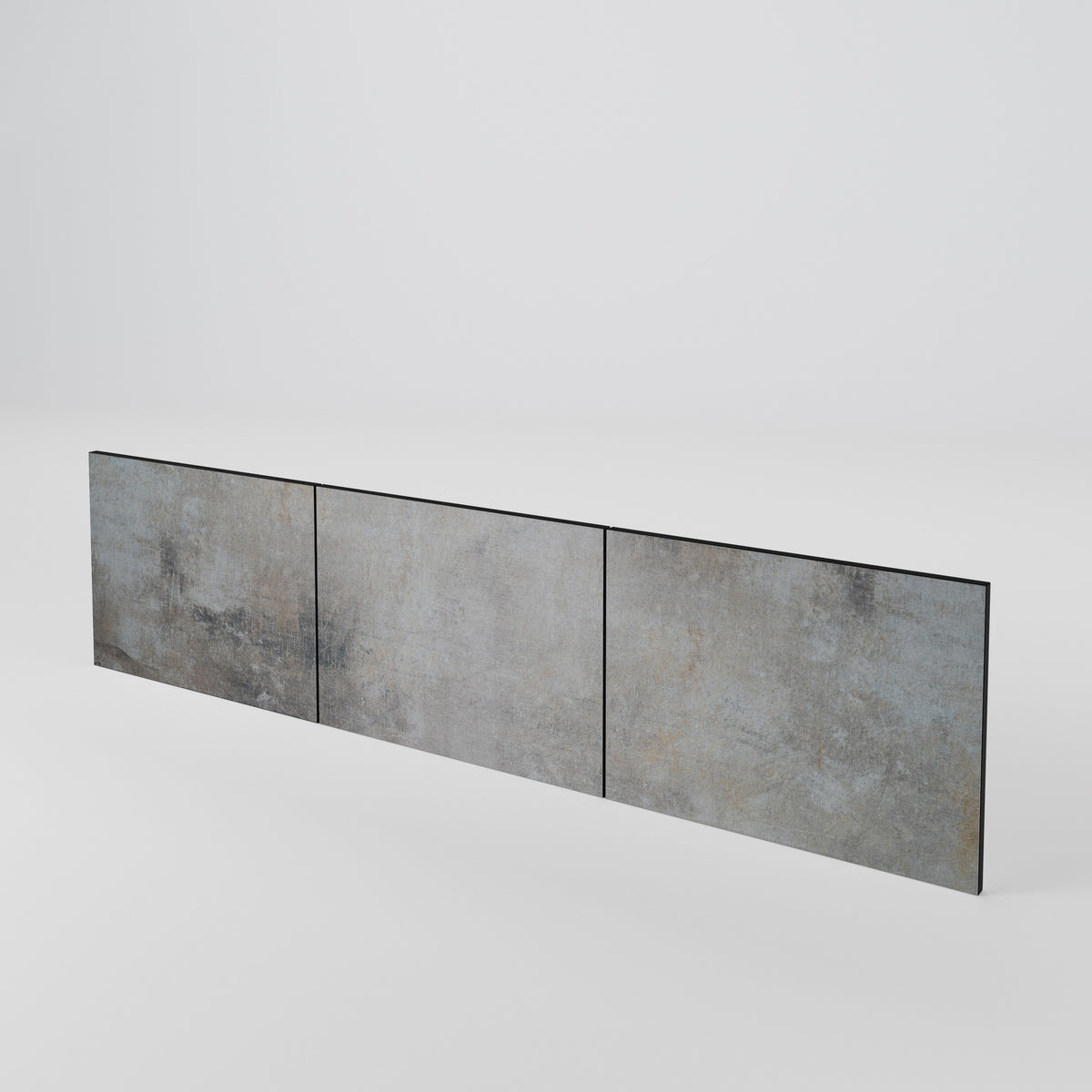 CONCRETE WALL 3-teiliges TV-Lowboard Tür-Set