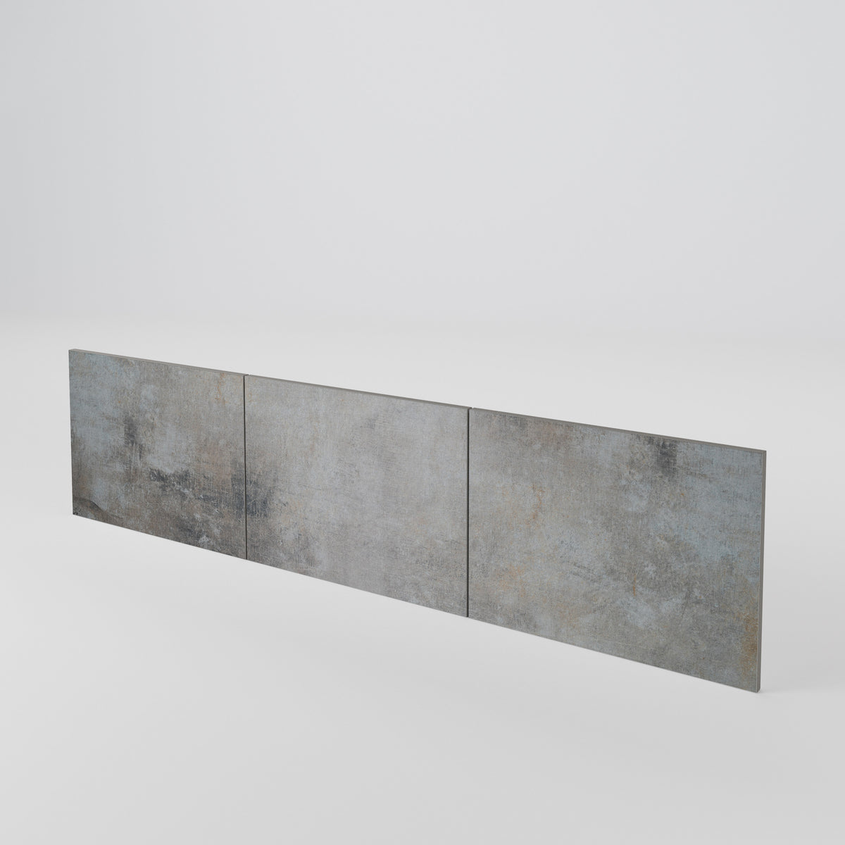 CONCRETE WALL 3-Piece TV Cabinet Door Set