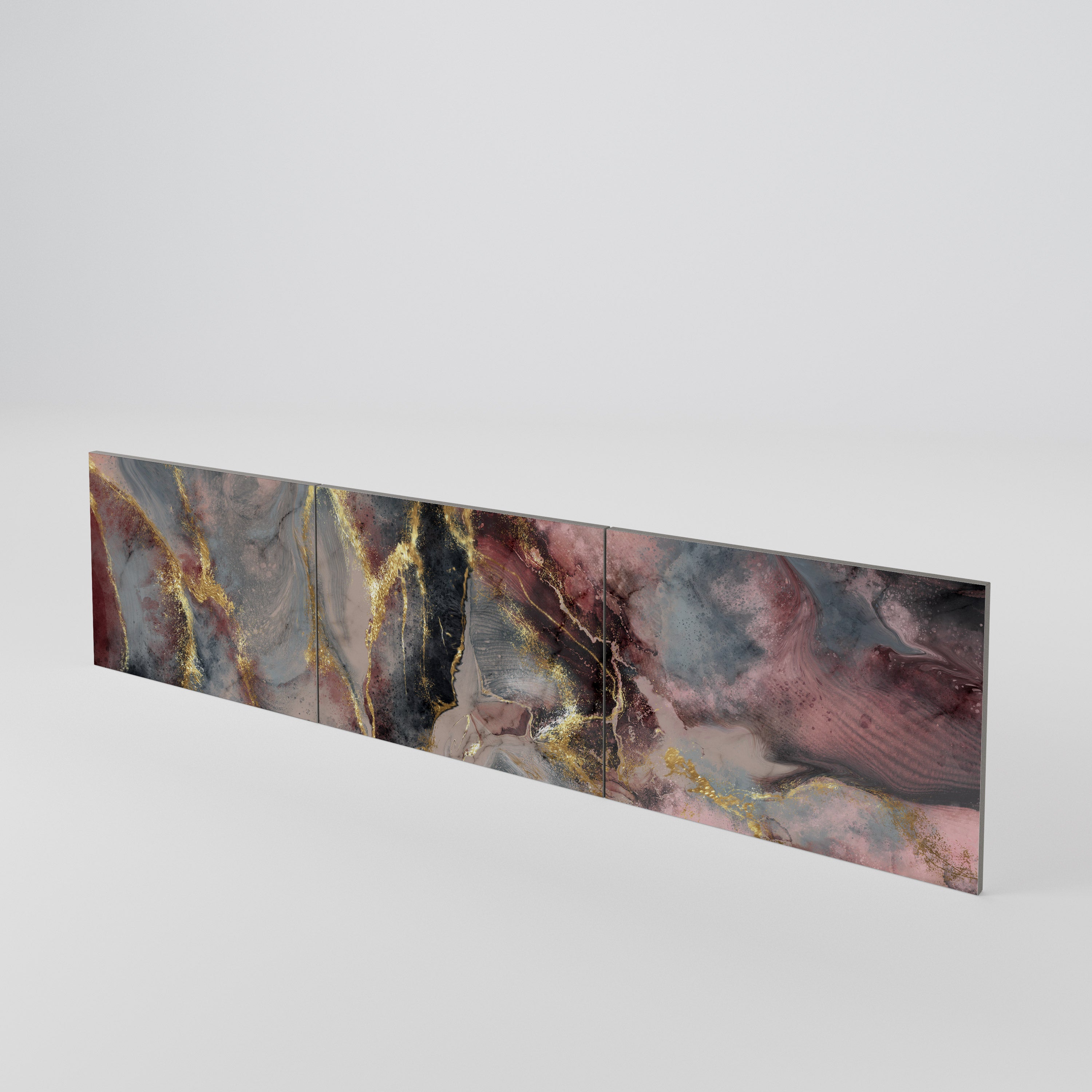 GOLDEN TIDES 3-teiliges TV-Lowboard Tür-Set