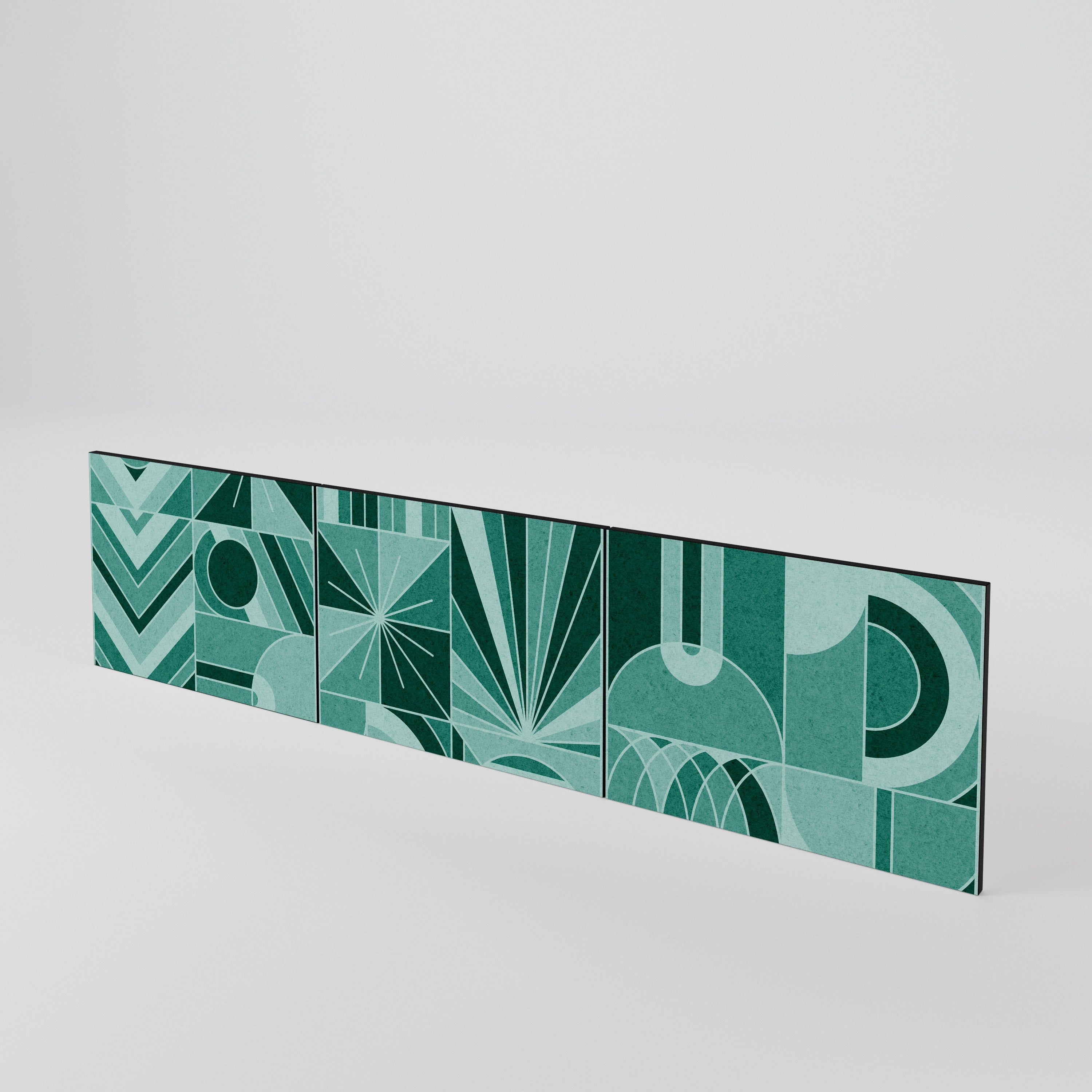 HARMONIC GRID 3-teiliges TV-Lowboard Tür-Set