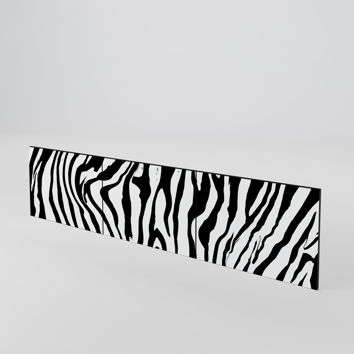 SPLENDID ZEBRA 3-teiliges TV-Lowboard Tür-Set