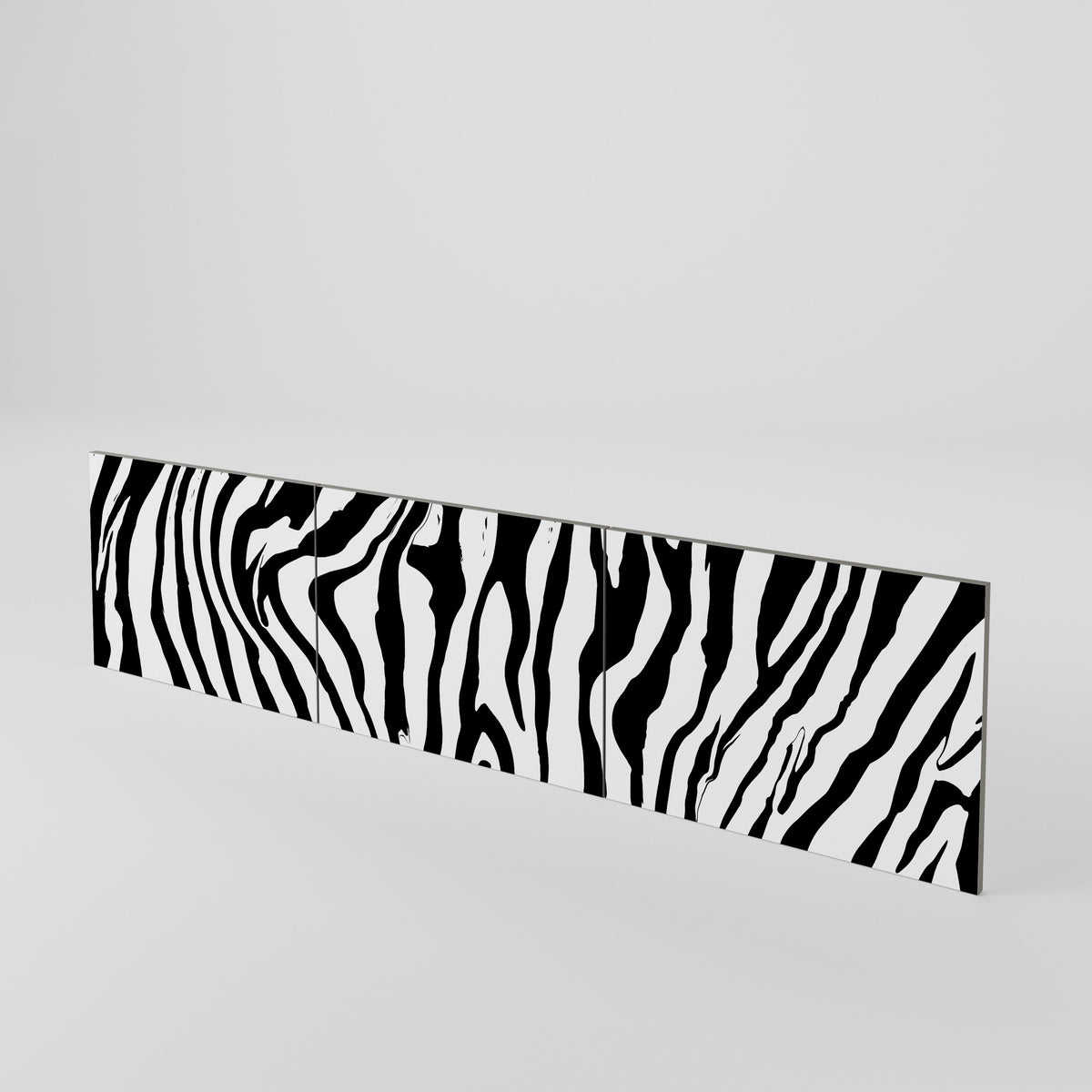 SPLENDID ZEBRA 3-teiliges TV-Lowboard Tür-Set