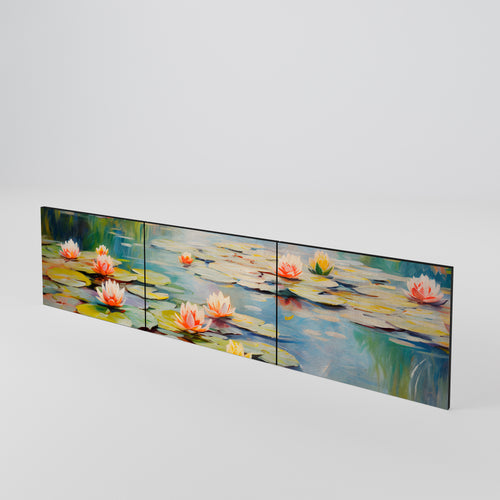 BLOOMING WATERS 3-teiliges TV-Lowboard Tür-Set