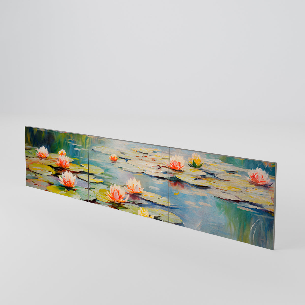 BLOOMING WATERS 3-teiliges TV-Lowboard Tür-Set