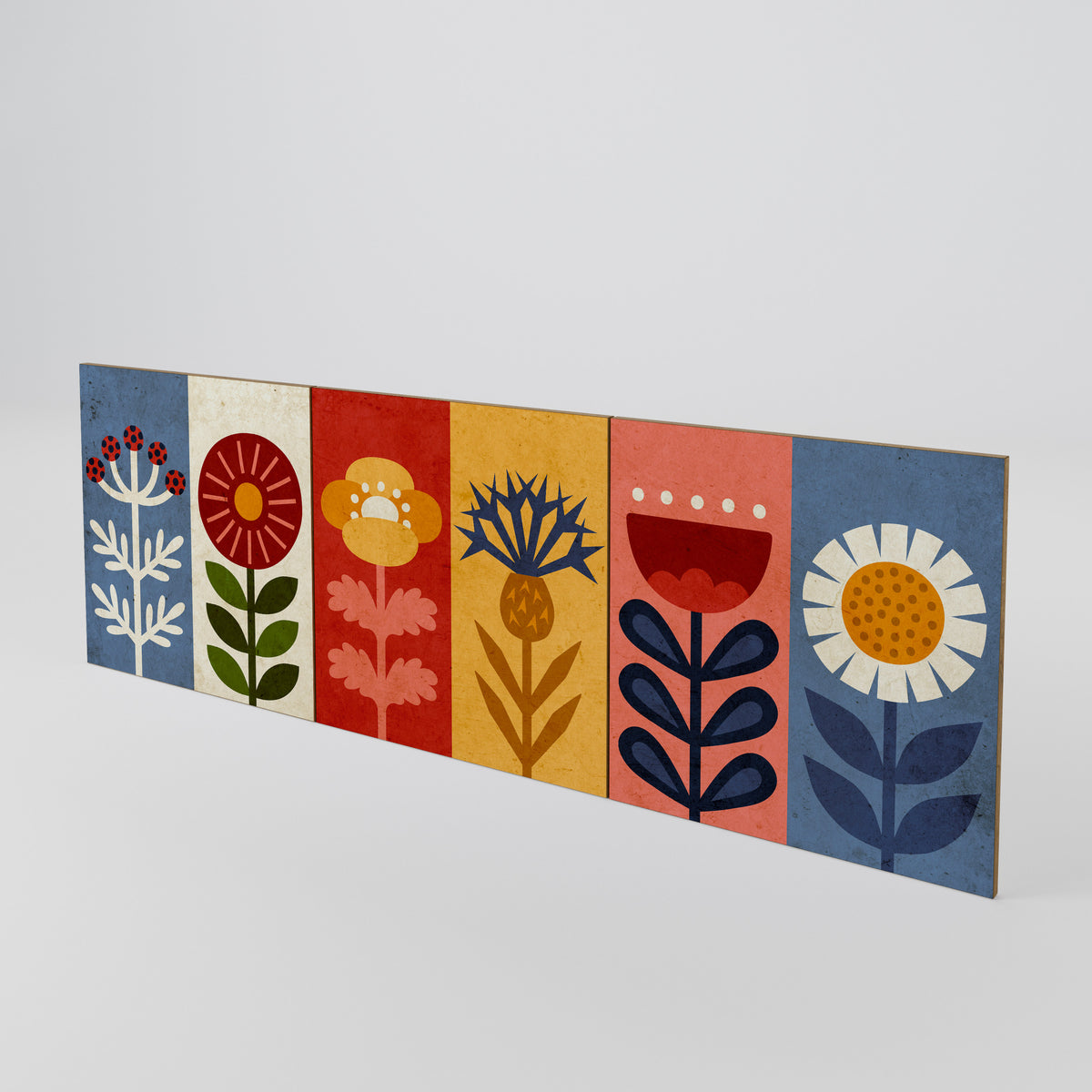 SCANDIC FLOWERET 3-Piece Sideboard Door Set